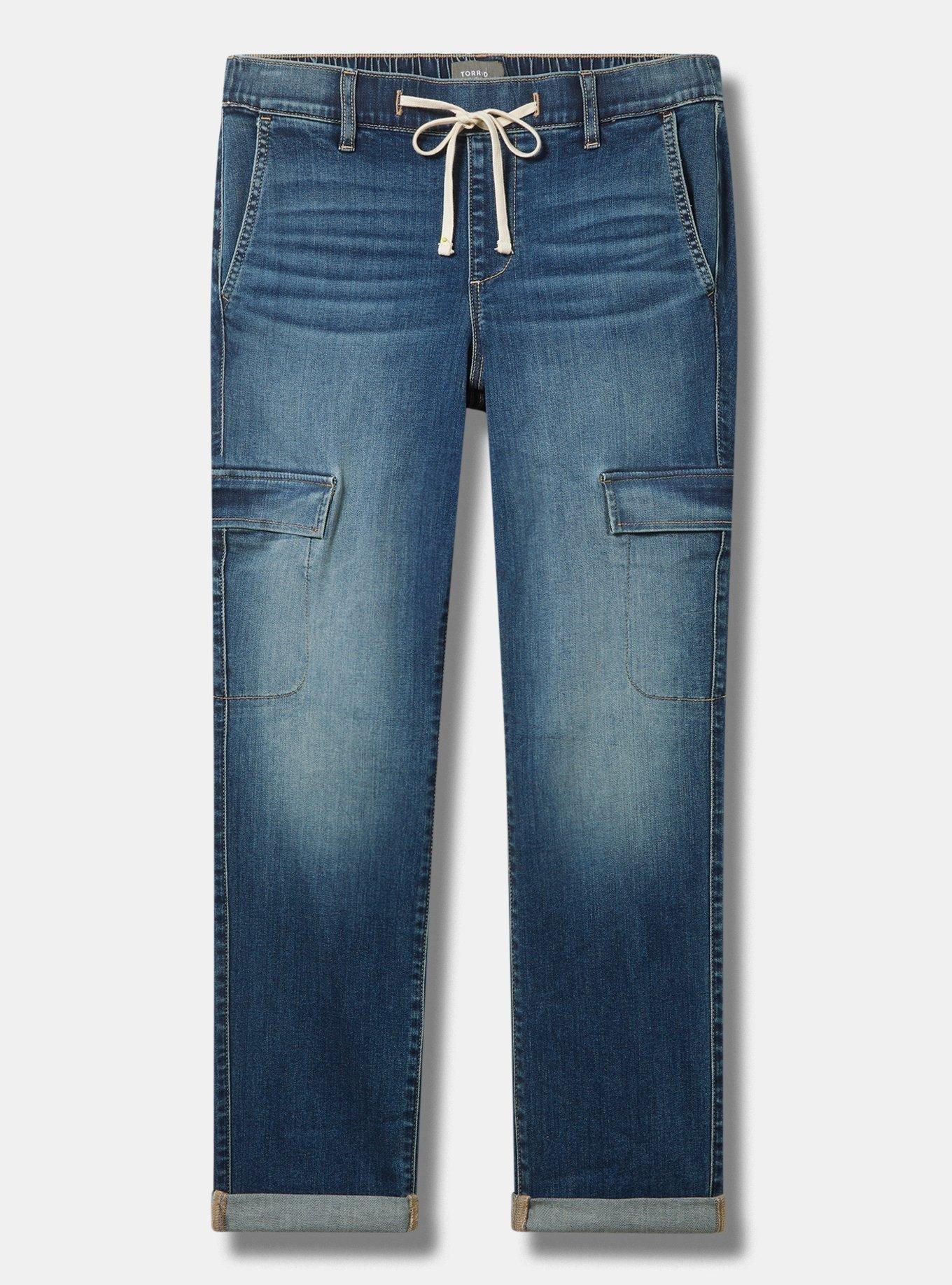 Weekend Boyfriend Mid-Rise Cargo Jean