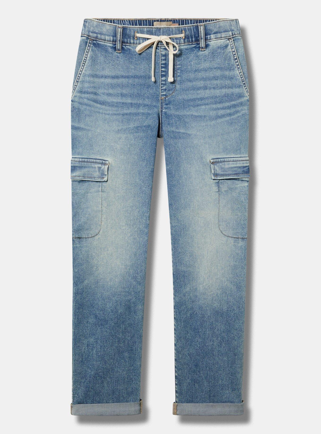 Weekend Boyfriend Mid-Rise Cargo Jean