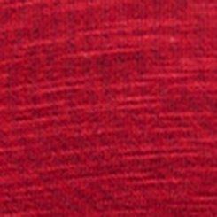 2-Fer Lace Halter-Neck Tee, RHUBARB, swatch