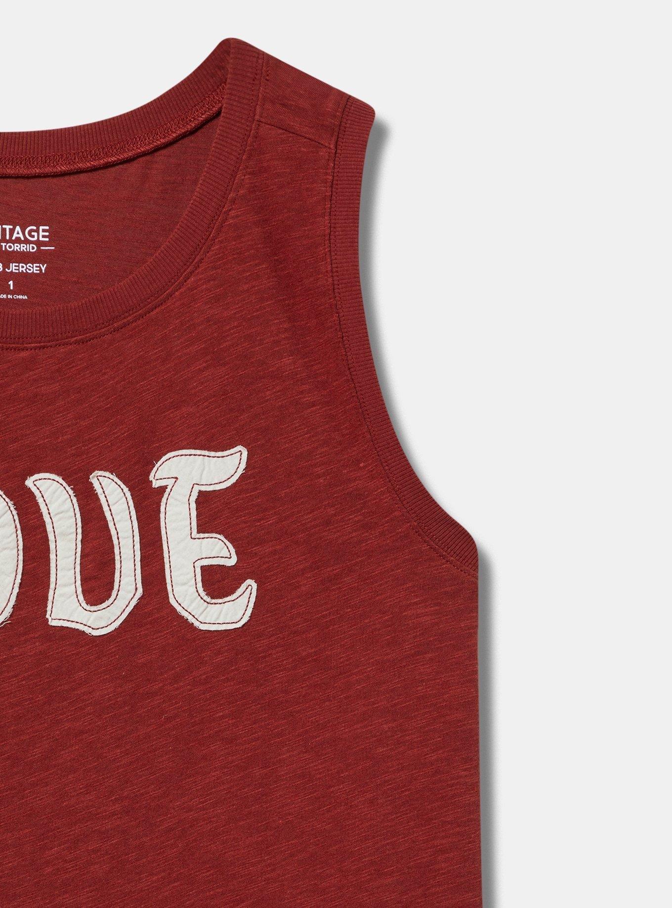 Love Classic Fit Vintage Slub Crew Tank