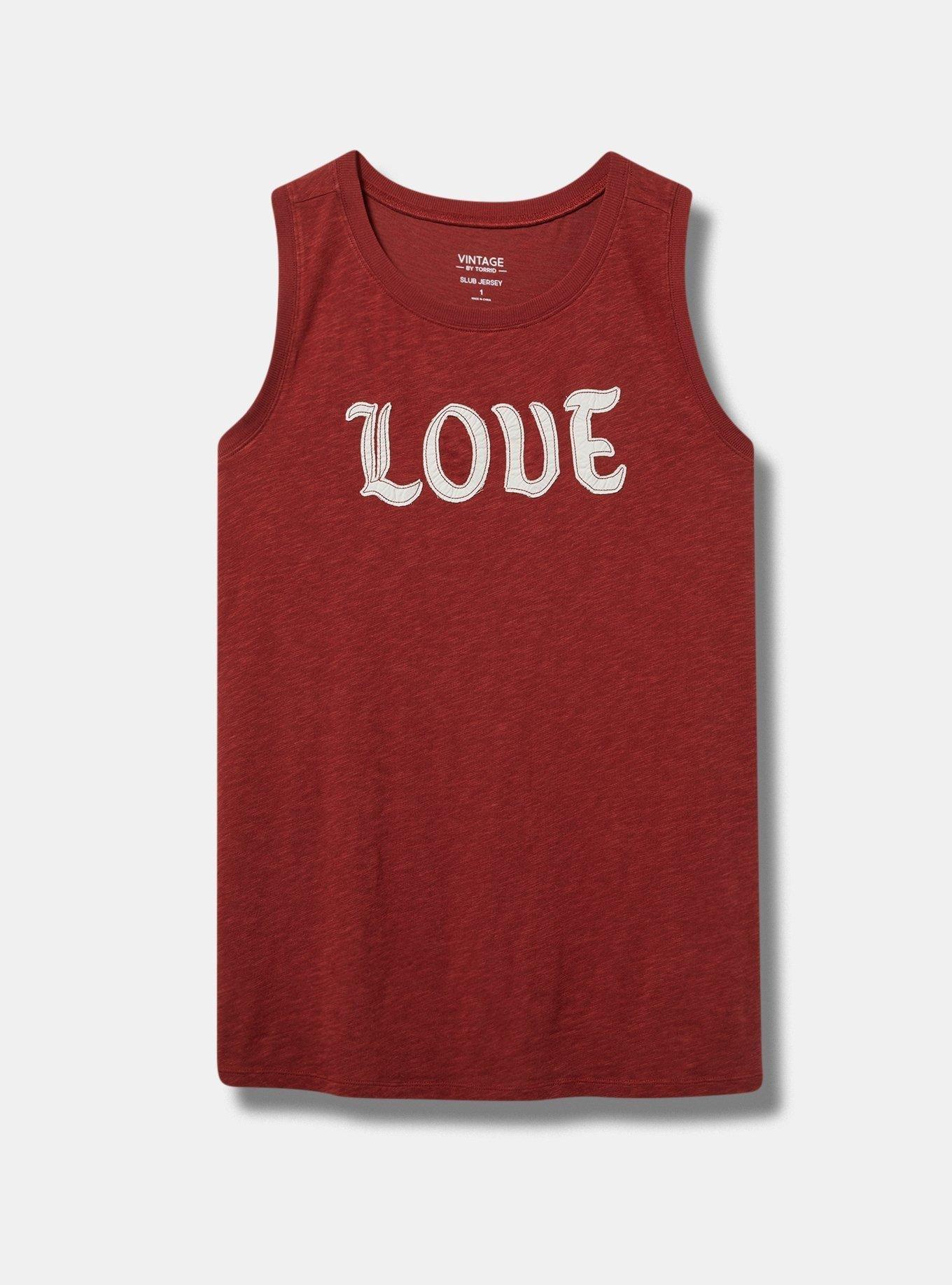 Love Classic Fit Vintage Slub Crew Tank