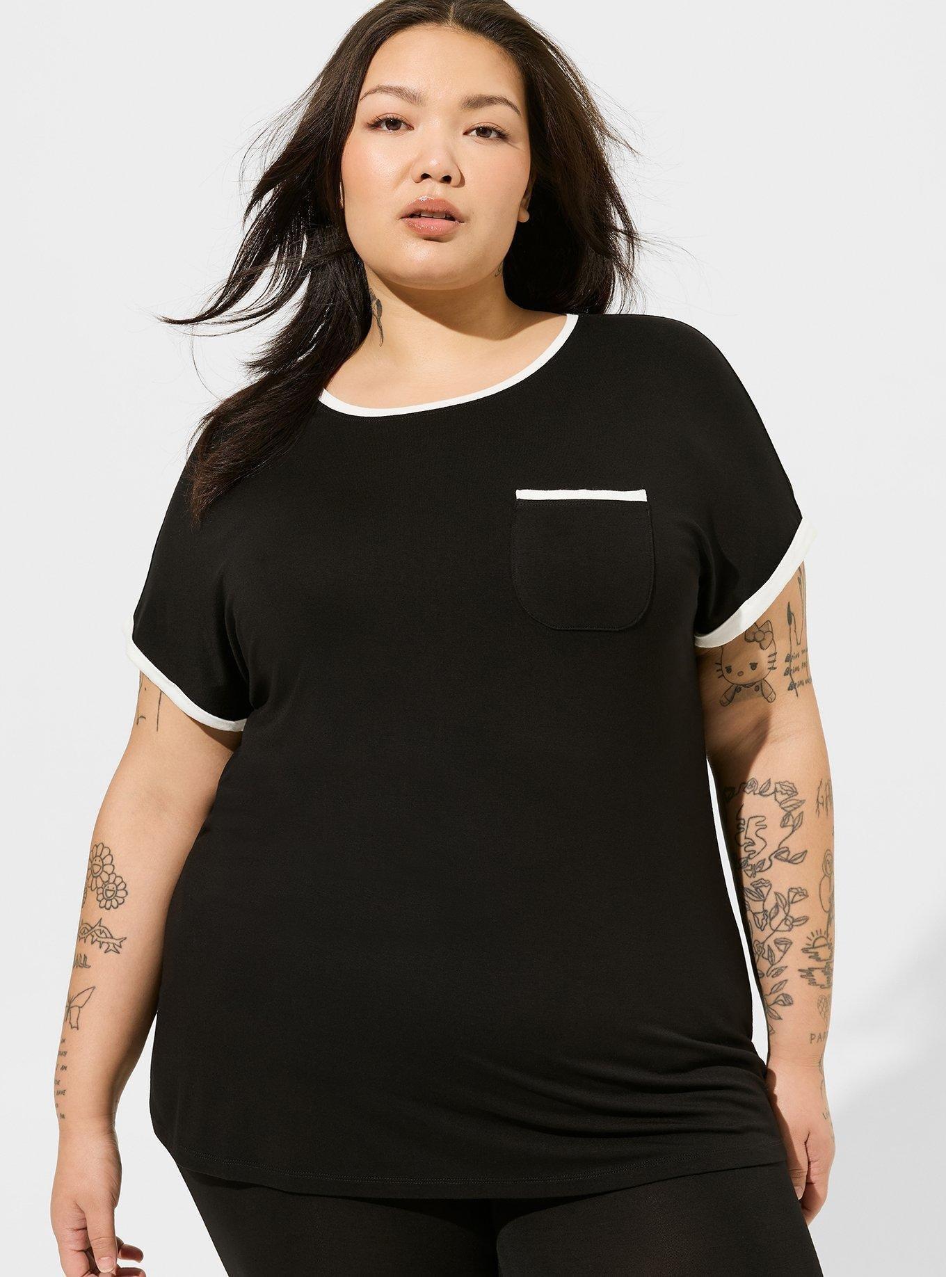 Super Soft Jersey Short Sleeve Sleep Tee