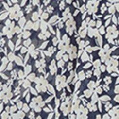 Mesh Ruffle Sleeve Kimono, LEAH FLORAL PEACOAT, swatch