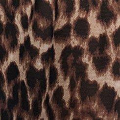 Mesh Ruffle Sleeve Kimono, ON THE PROWL LEOPARD BROWN, swatch