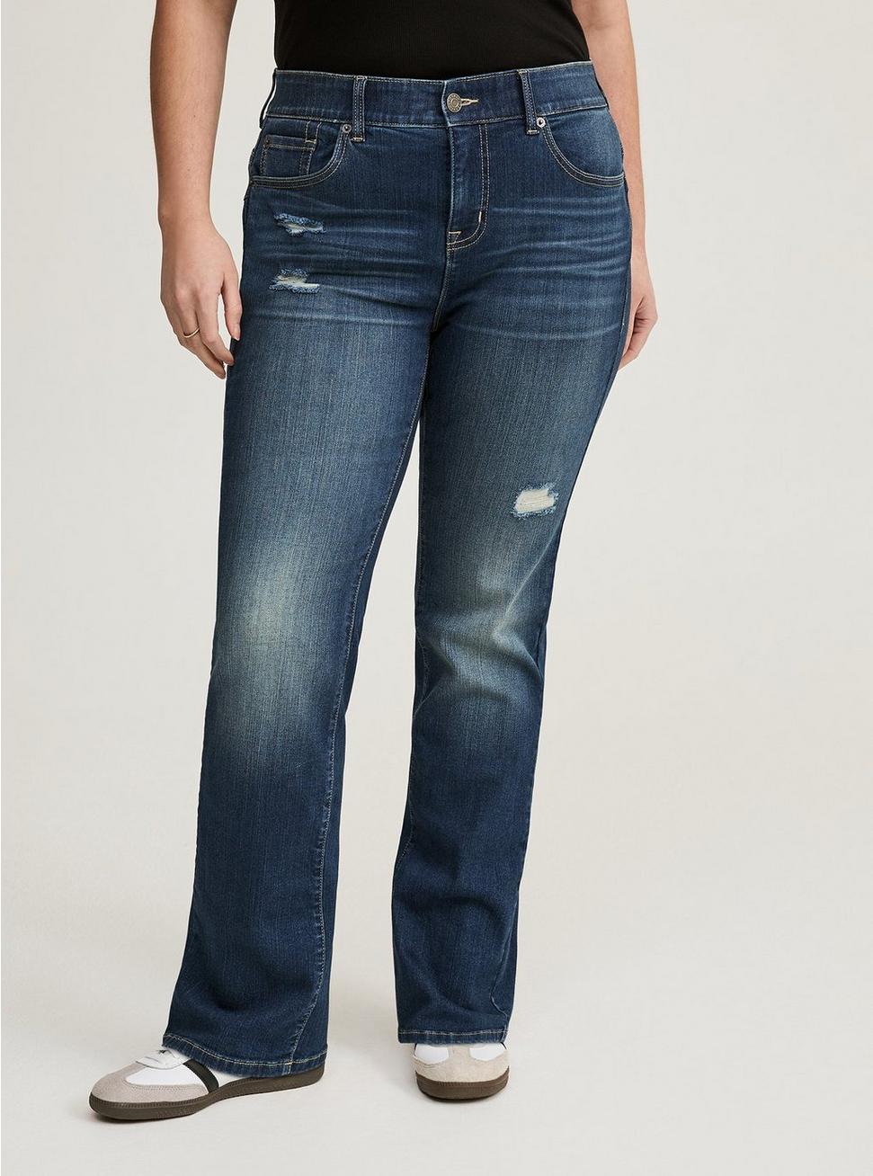 Plus Size - Bombshell Straight High-Rise Jean - Torrid Plus Size - Bombshell Straight High-Rise Jean - Torrid