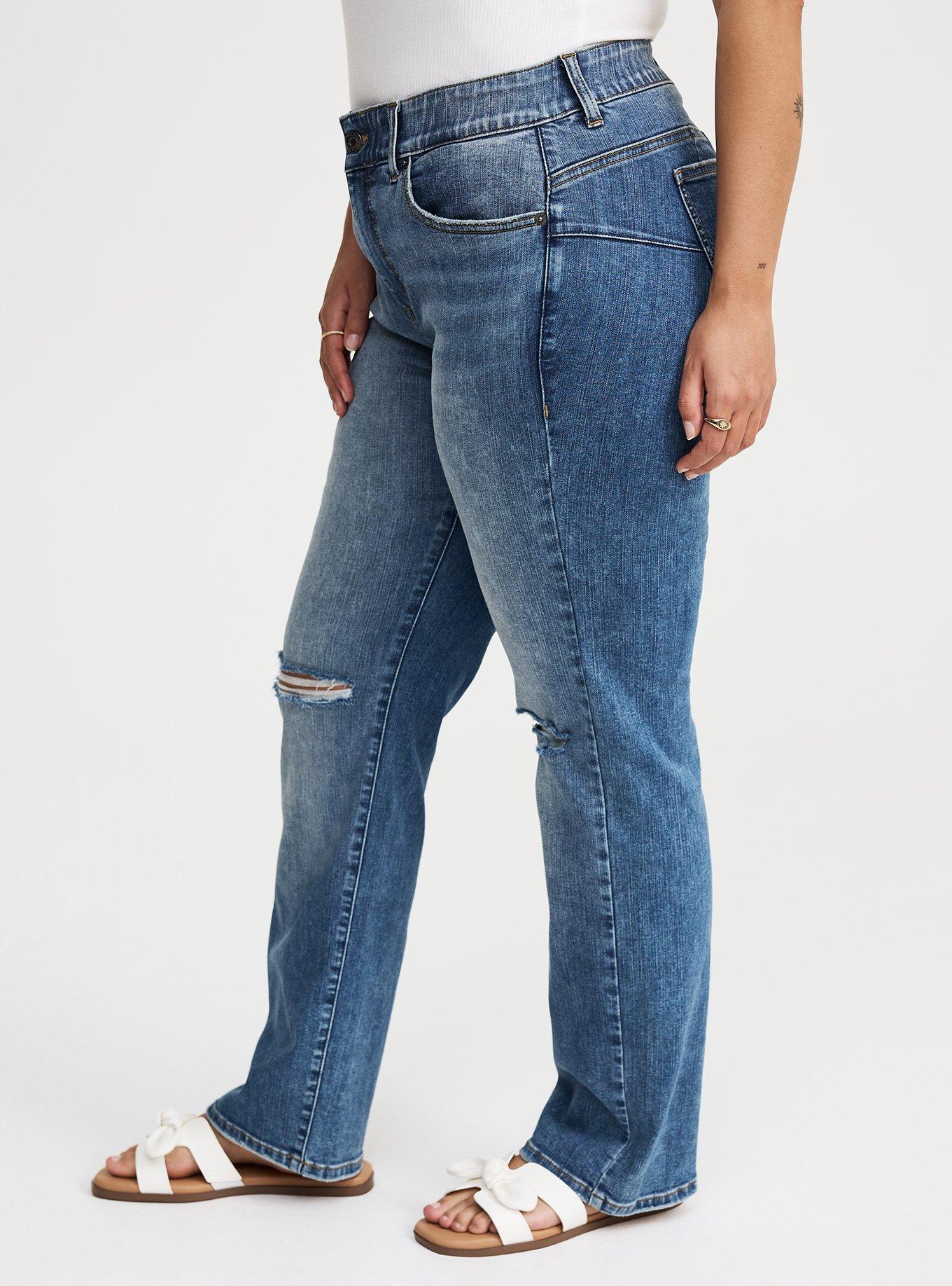 Bombshell Straight High-Rise Jean