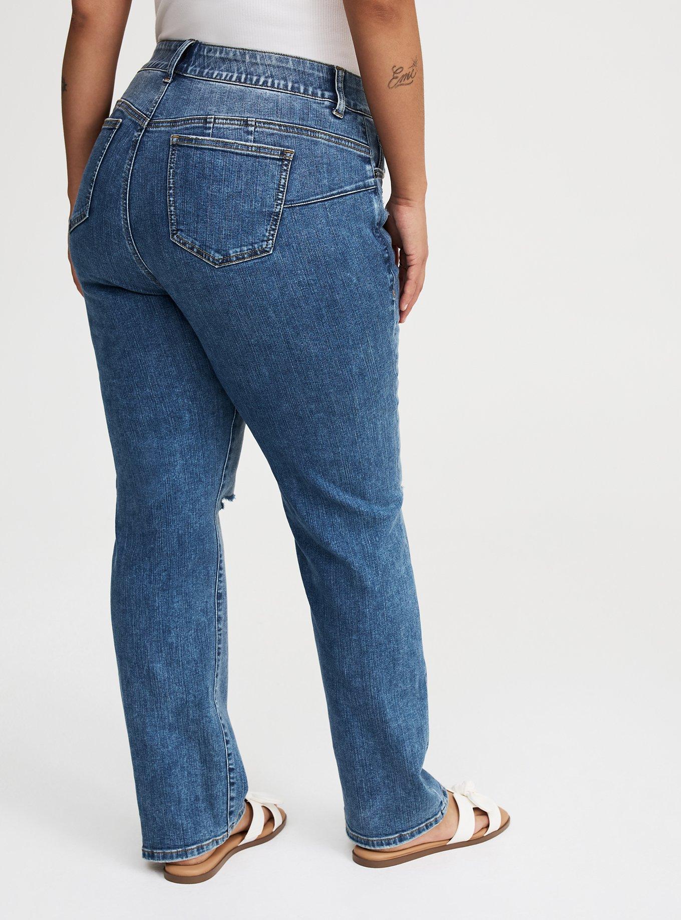 Bombshell Straight High-Rise Jean