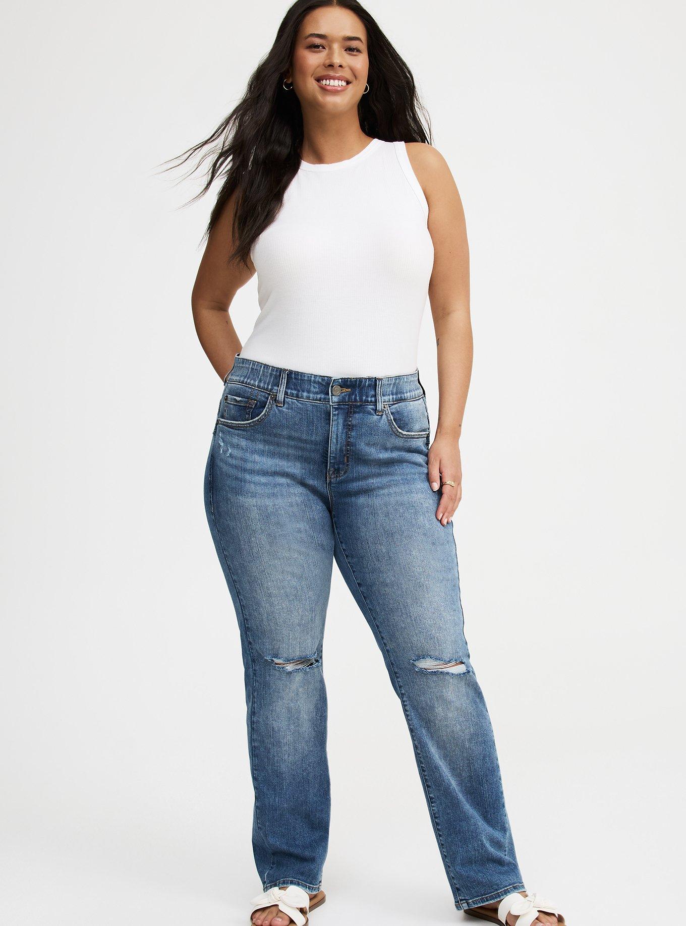 Bombshell Straight High-Rise Jean