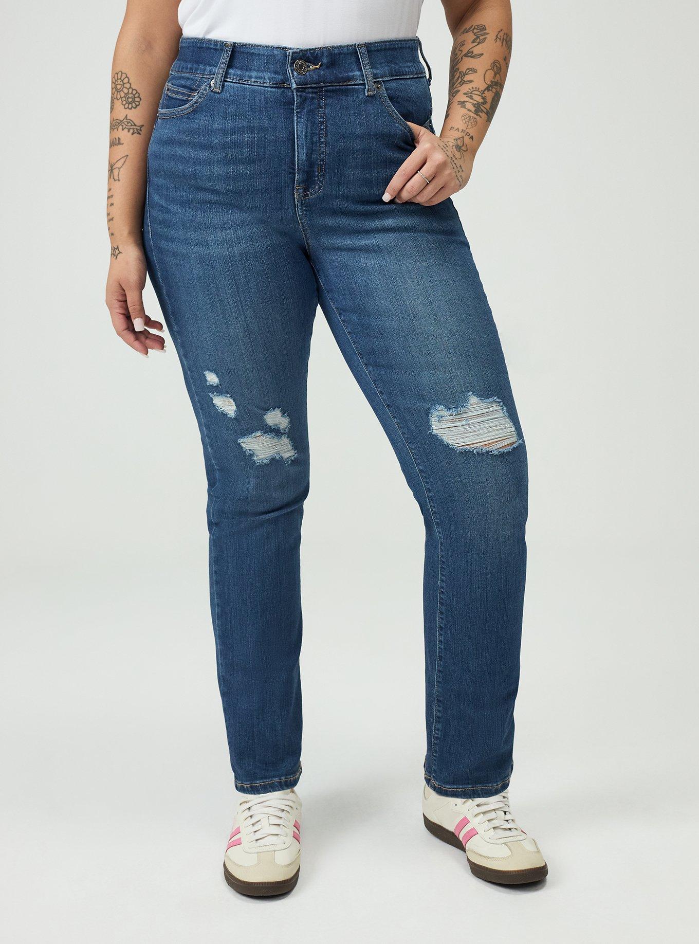 Bombshell High-Rise Straight Jean, PAMPLOMA, alternate