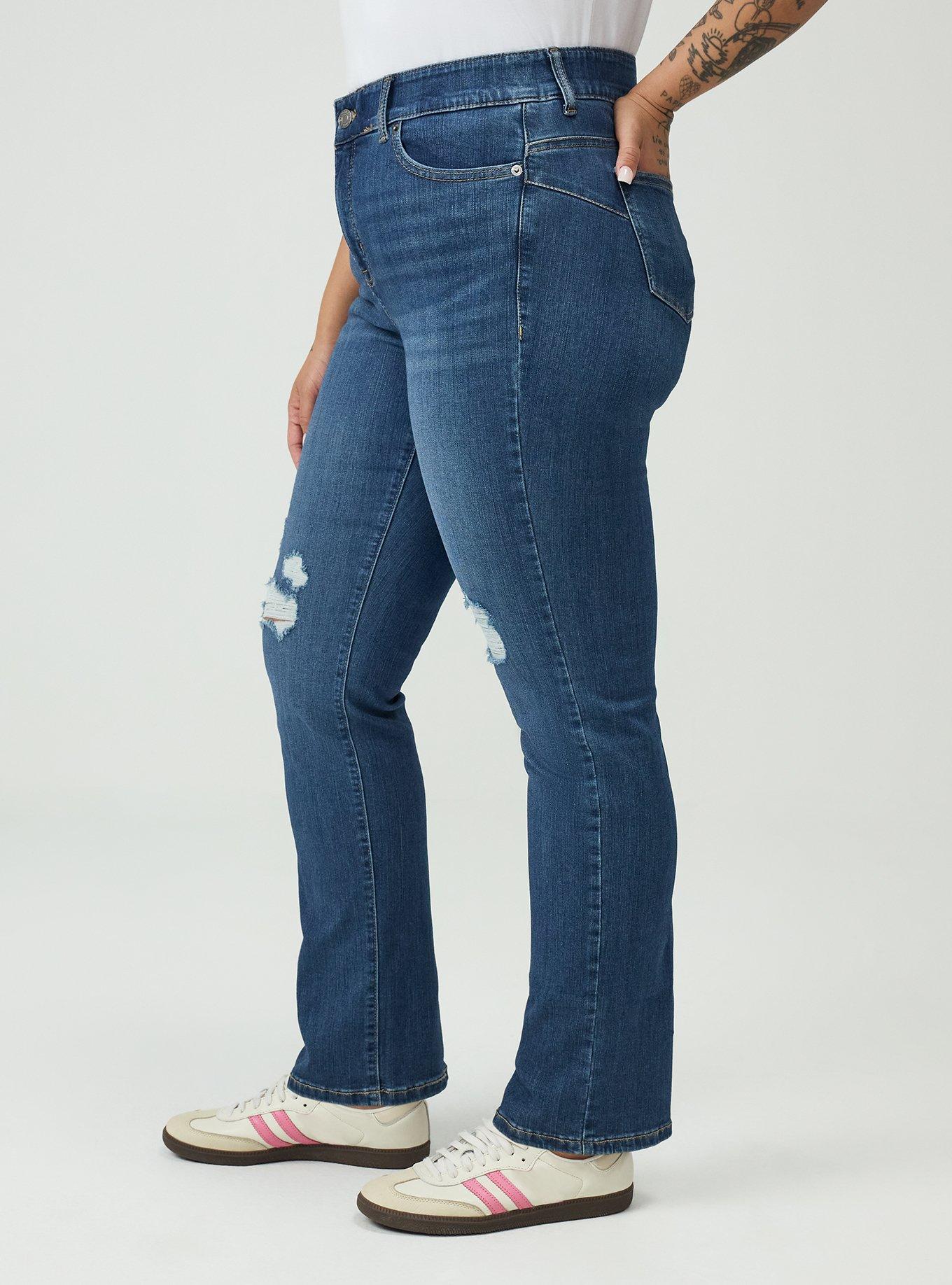 Bombshell High-Rise Straight Jean, PAMPLOMA, alternate