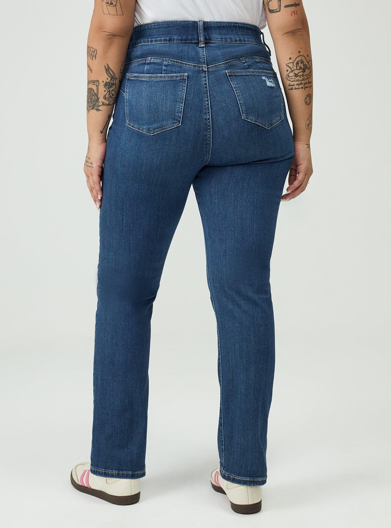 Bombshell High-Rise Straight Jean, PAMPLOMA, alternate