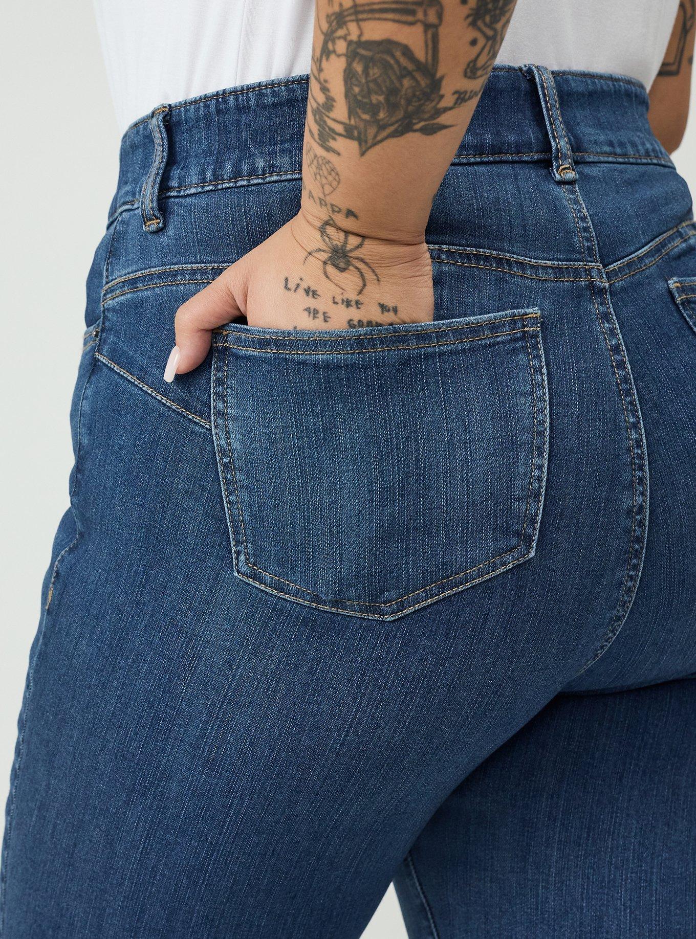 Bombshell High-Rise Straight Jean, PAMPLOMA, alternate