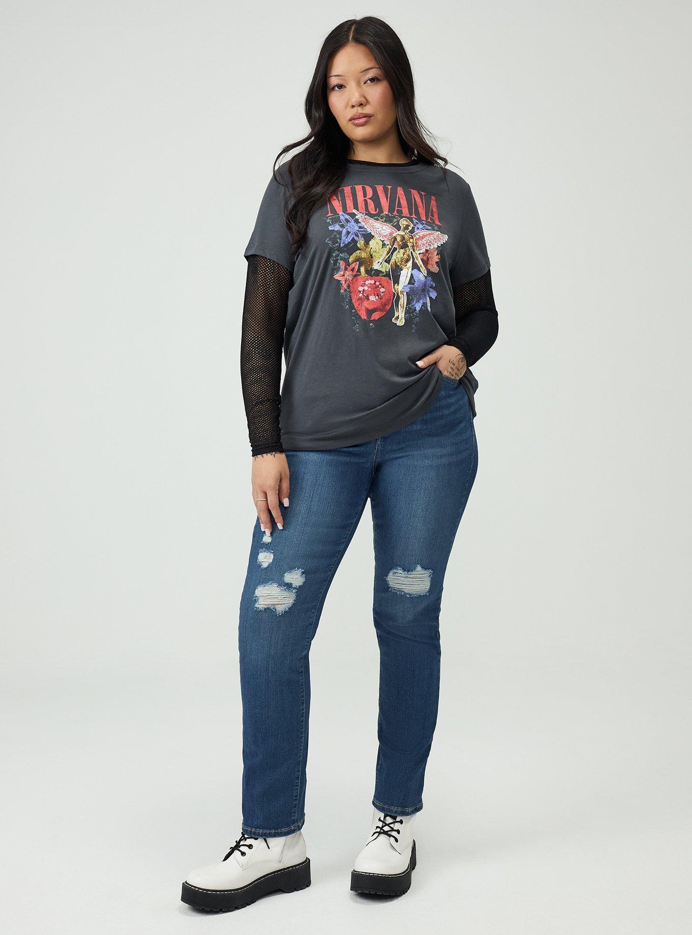 Bombshell High-Rise Straight Jean, PAMPLOMA, hi-res