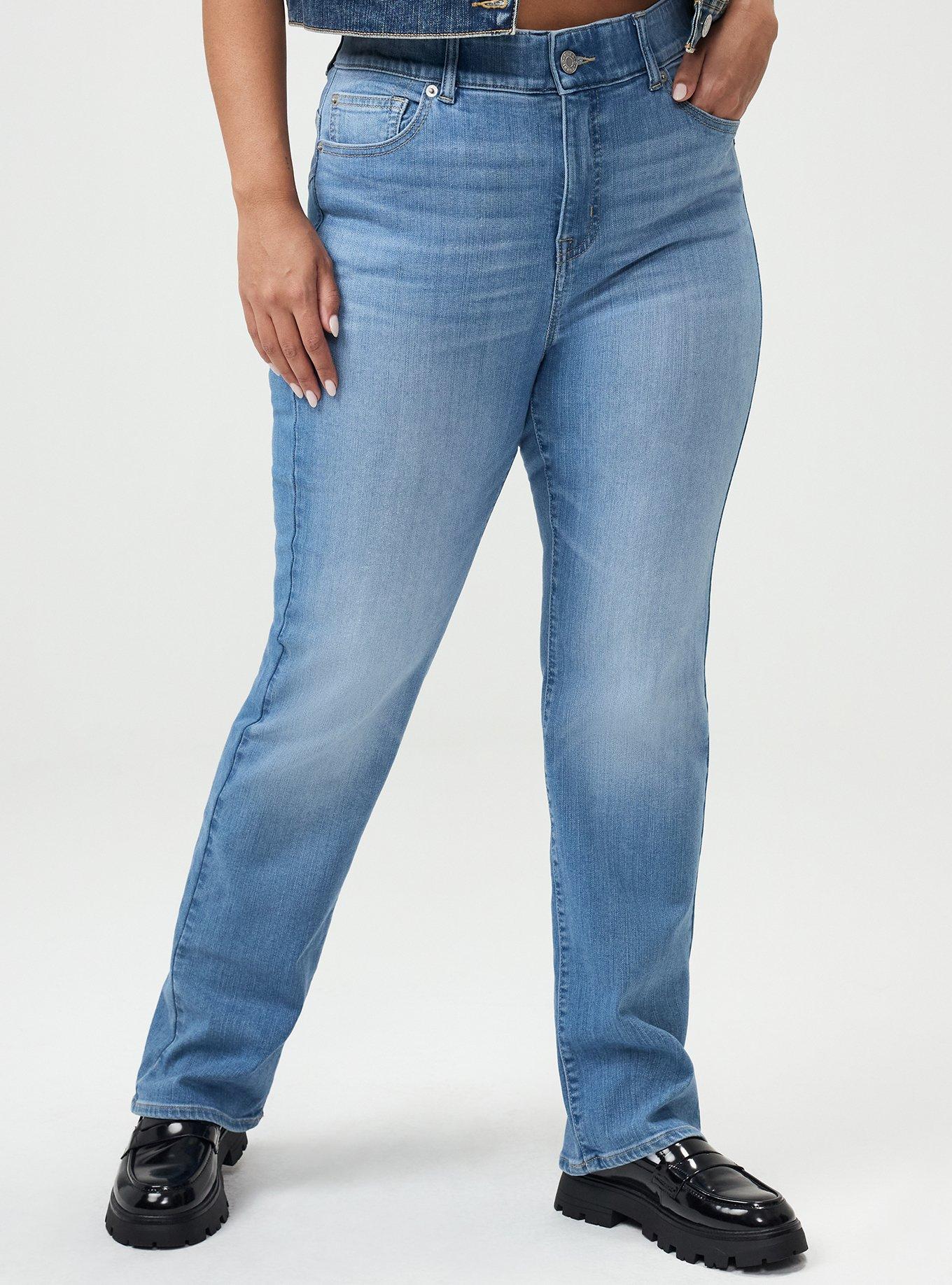 Bombshell Straight High-Rise Jean, BRONZEVILLE, alternate