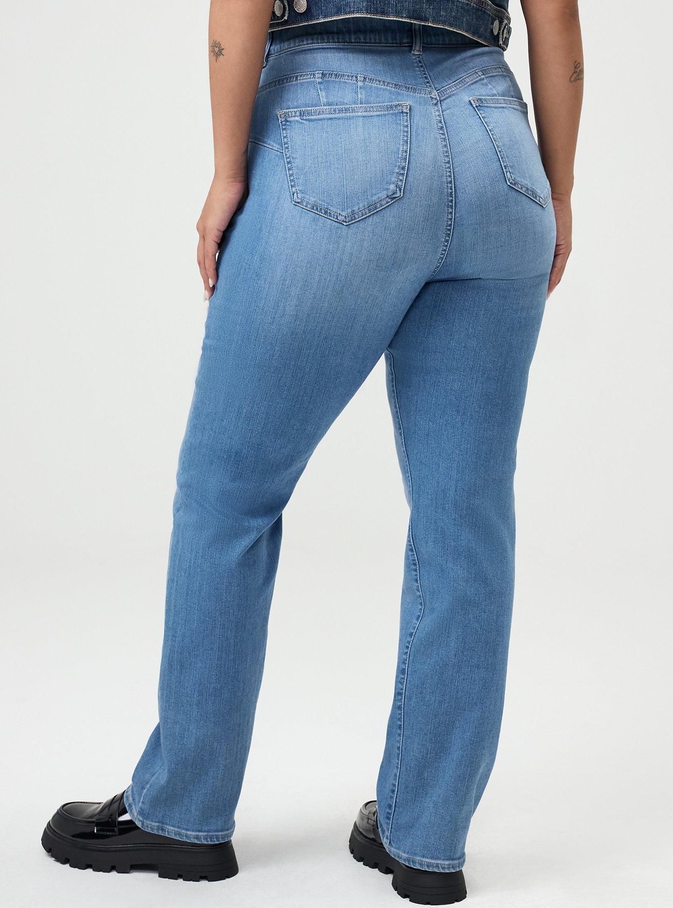 Bombshell Straight High-Rise Jean, BRONZEVILLE, alternate