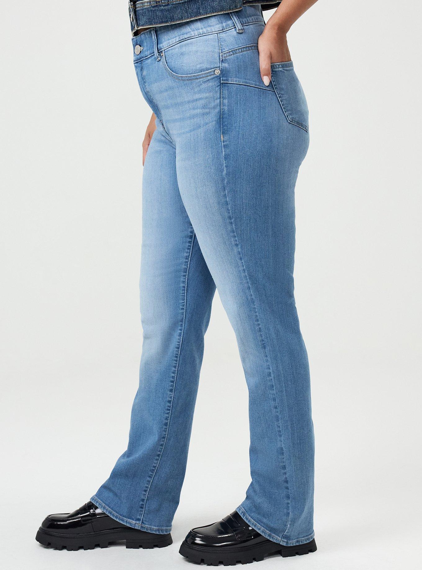 Bombshell Straight High-Rise Jean, BRONZEVILLE, alternate