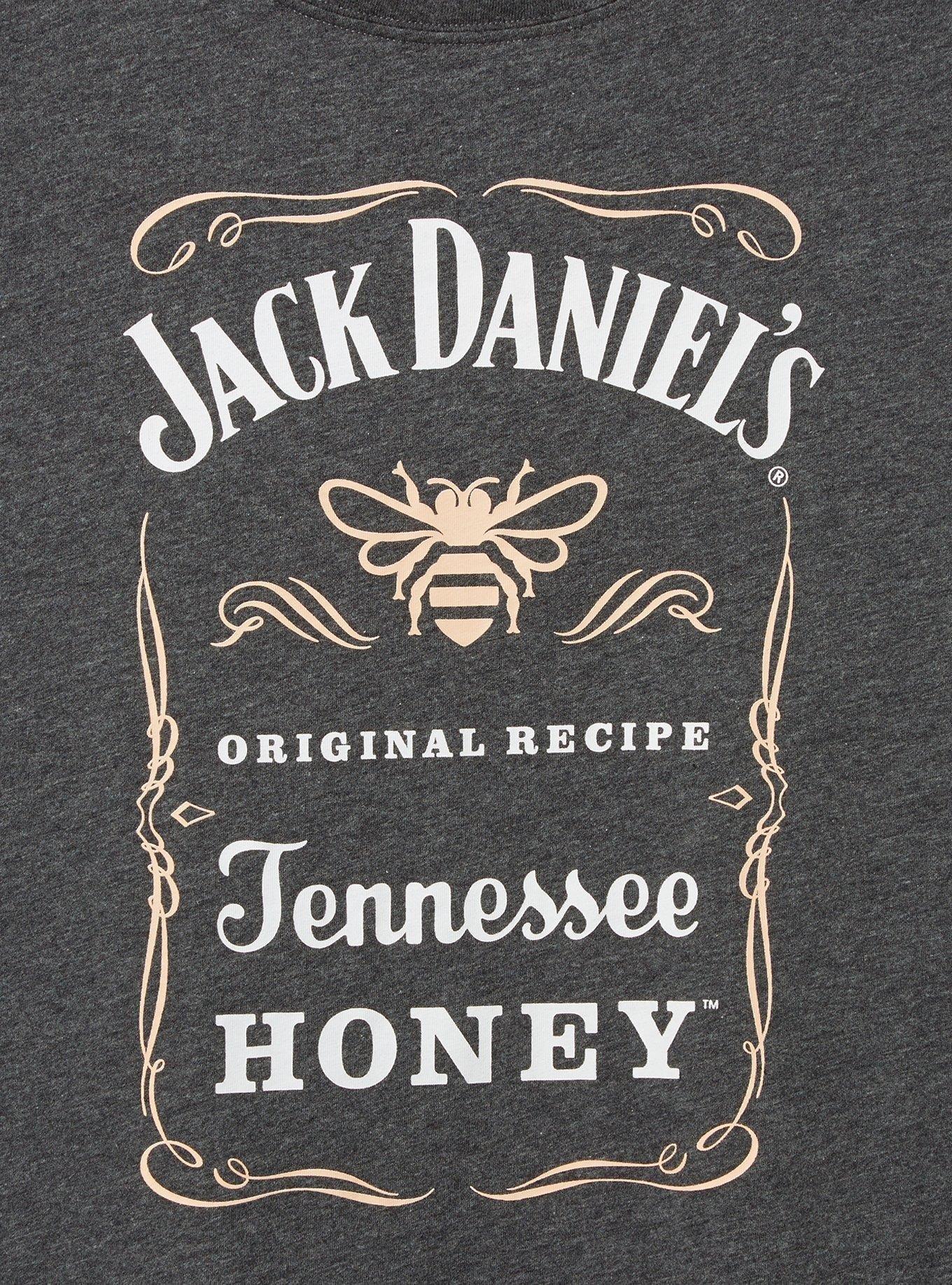 Jack Daniels Honey Relax Fit Cotton Crew Tank