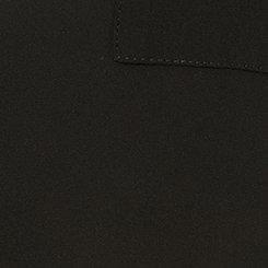 Harper Georgette Pullover 3/4 Sleeve Blouse, DEEP BLACK, swatch