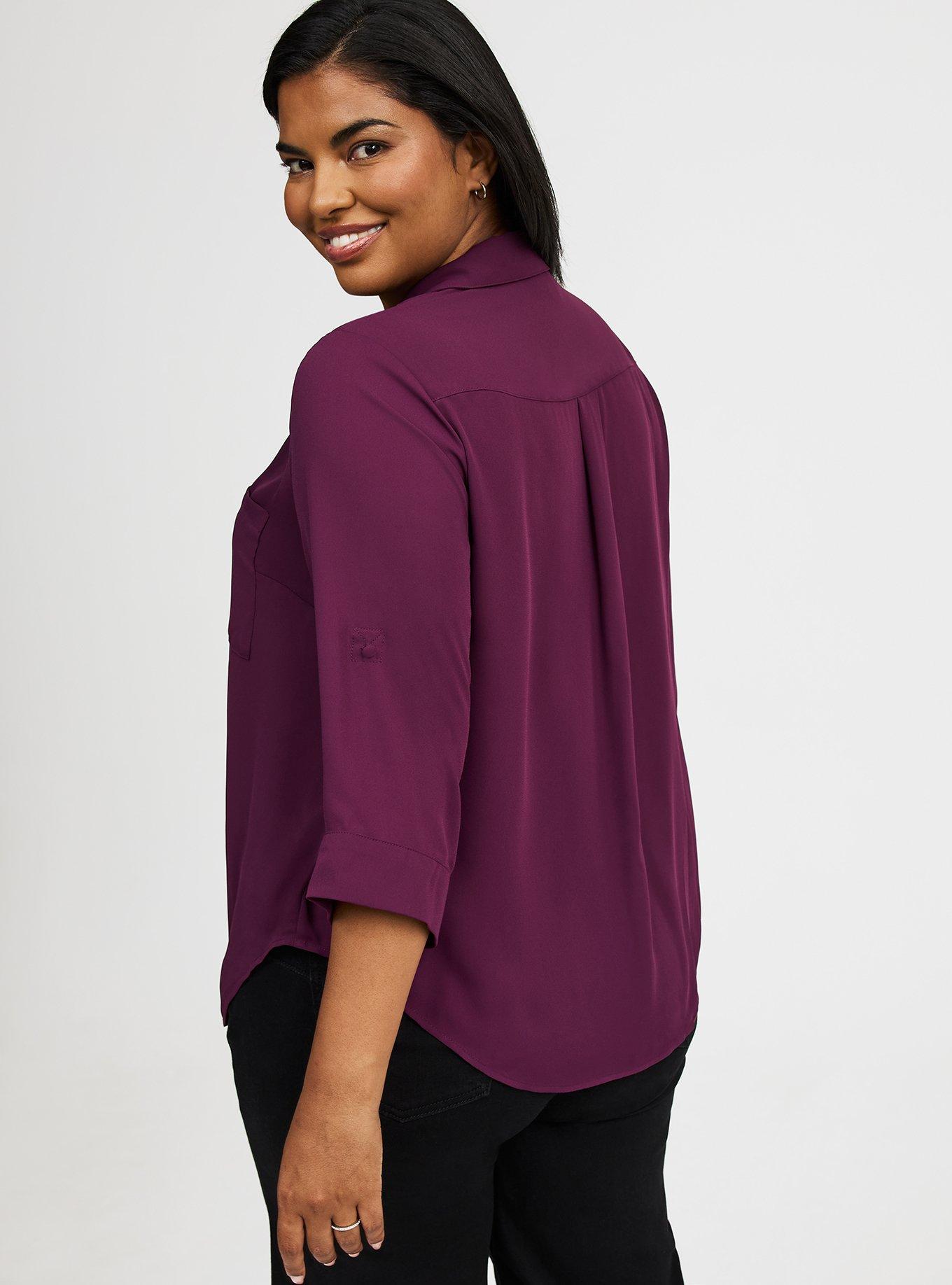 Harper Collared Pullover Blouse