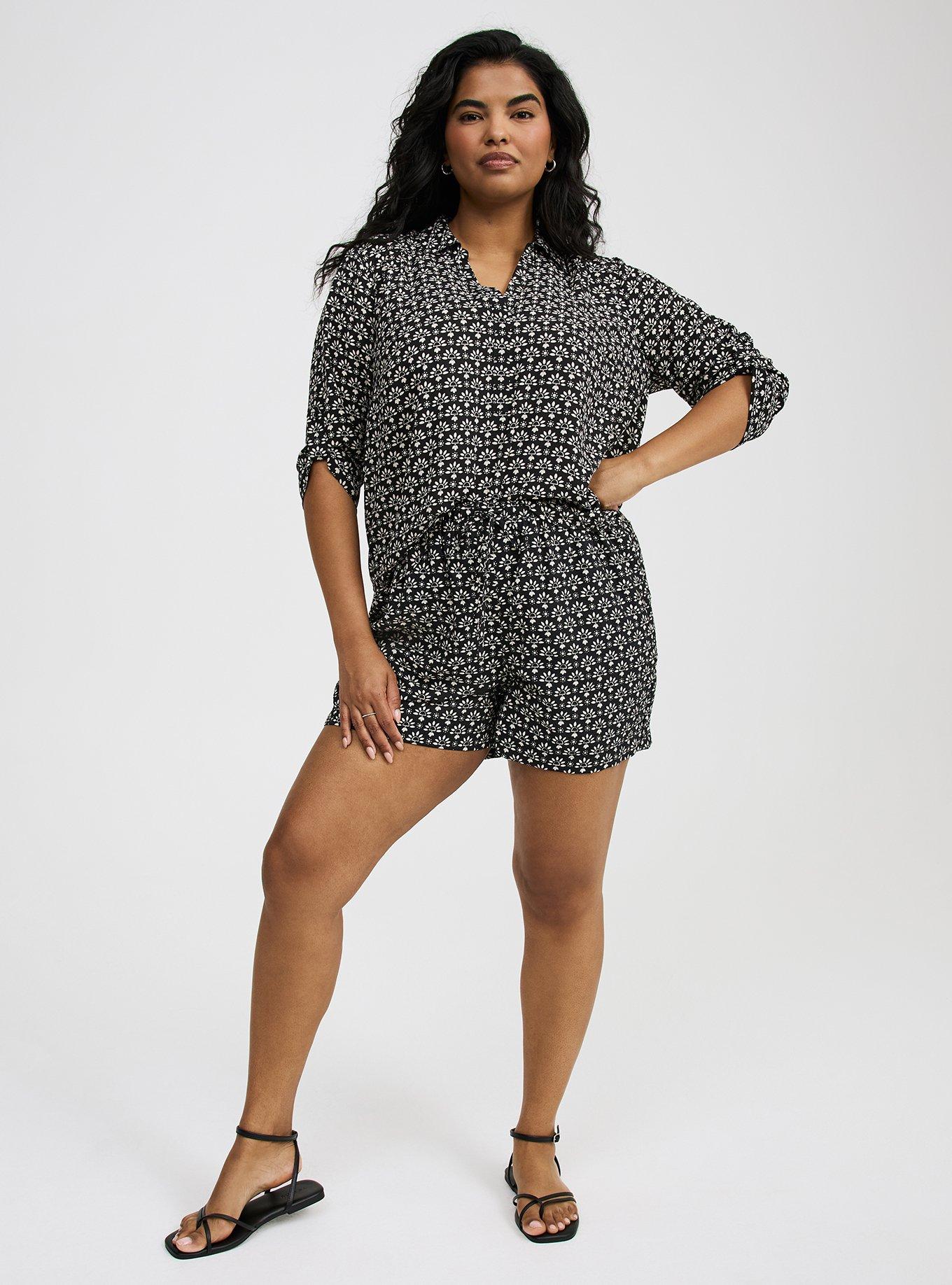 Harper Collared 3/4 Sleeve Blouse