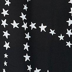 Plus Size Harper Collared 3/4 Sleeve Blouse, EUCLID STARS, swatch