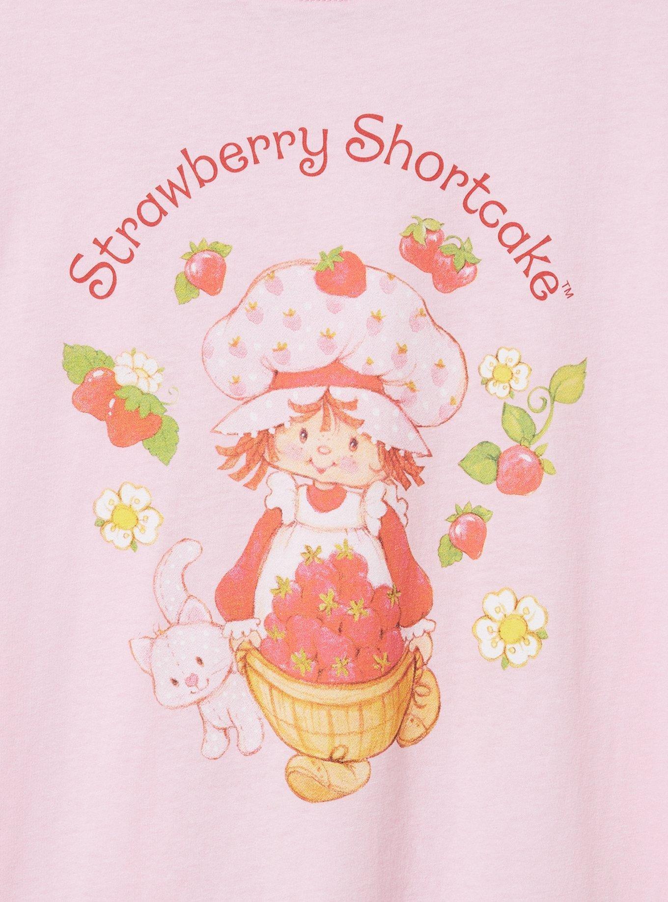 Strawberry Shortcake Classic Fit Cotton Crew Tee