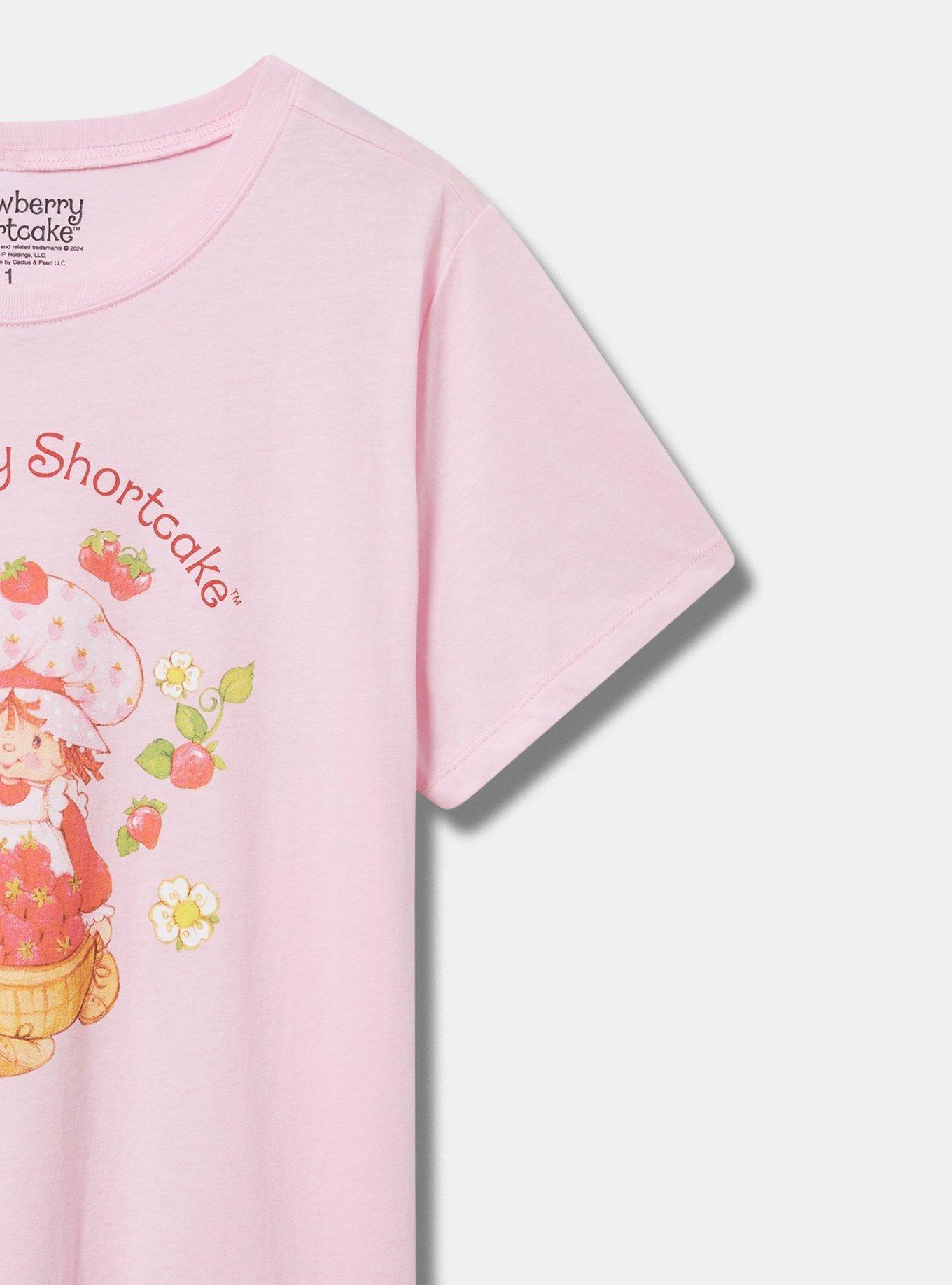 Strawberry Shortcake Classic Fit Cotton Crew Tee