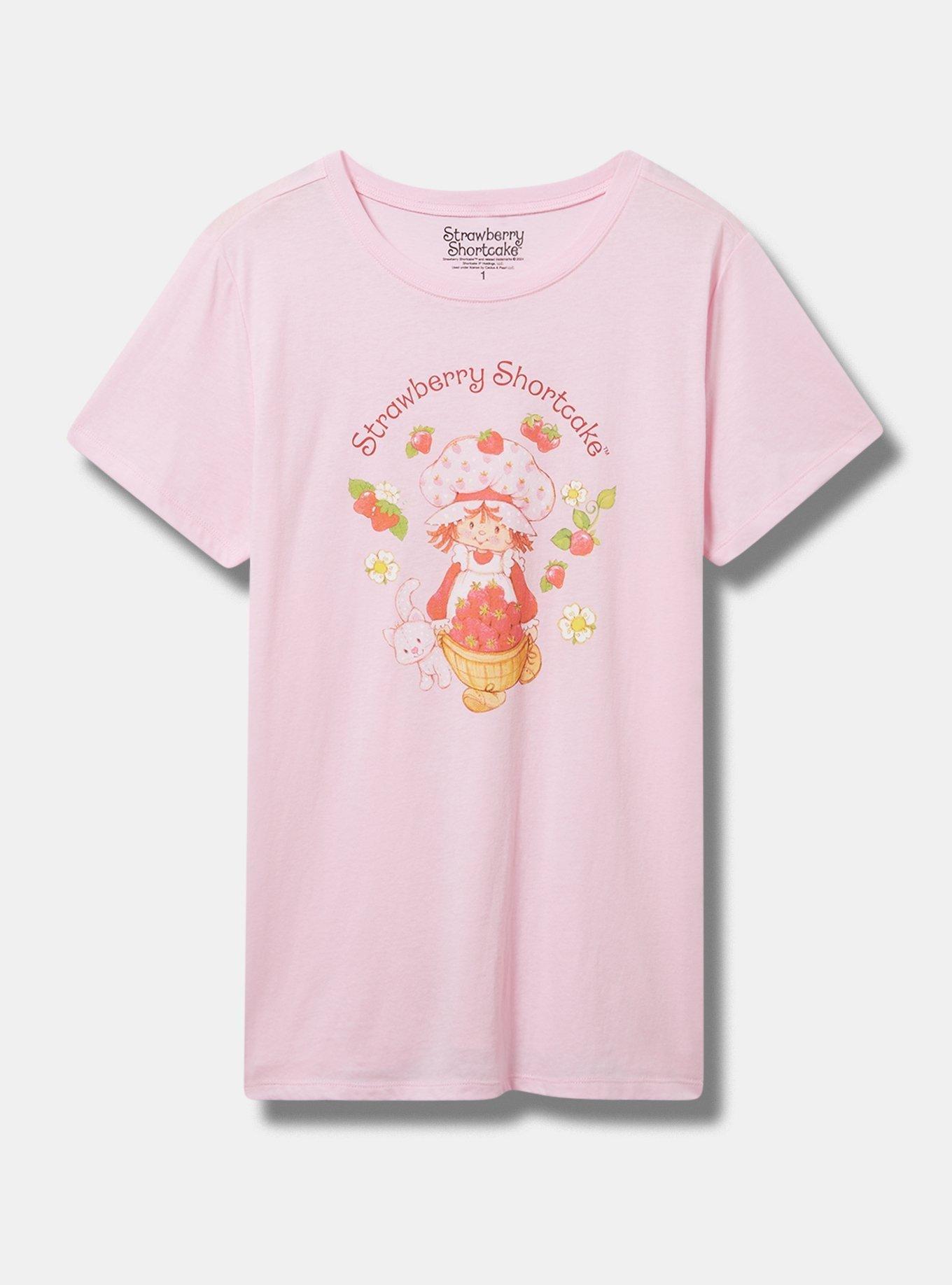 Strawberry Shortcake Classic Fit Cotton Crew Tee