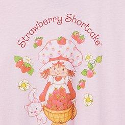 Strawberry Shortcake Classic Fit Cotton Crew Tee, PINK, swatch