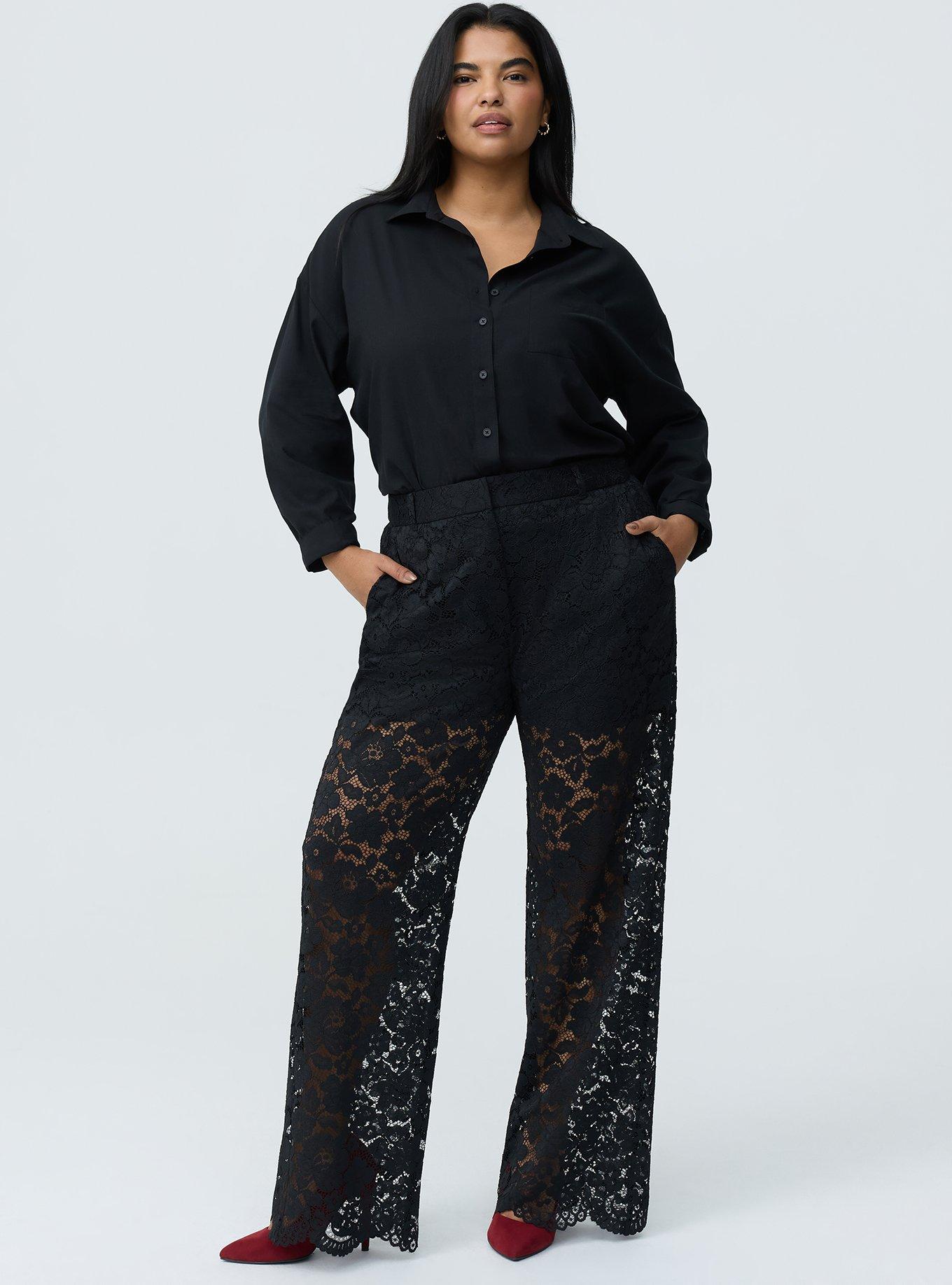 Drop-Shoulder Button-Down Shirt, DEEP BLACK, alternate