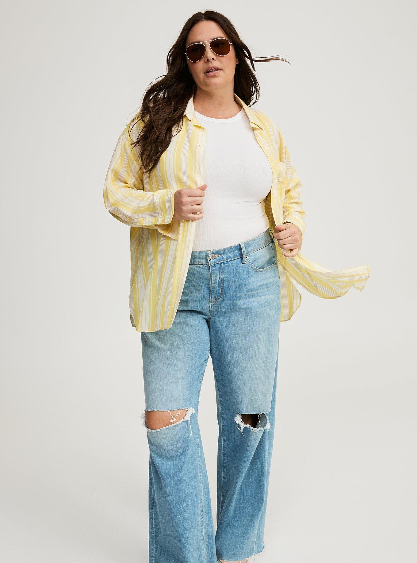 Plus Size - Button-Up Big Shirt - Torrid