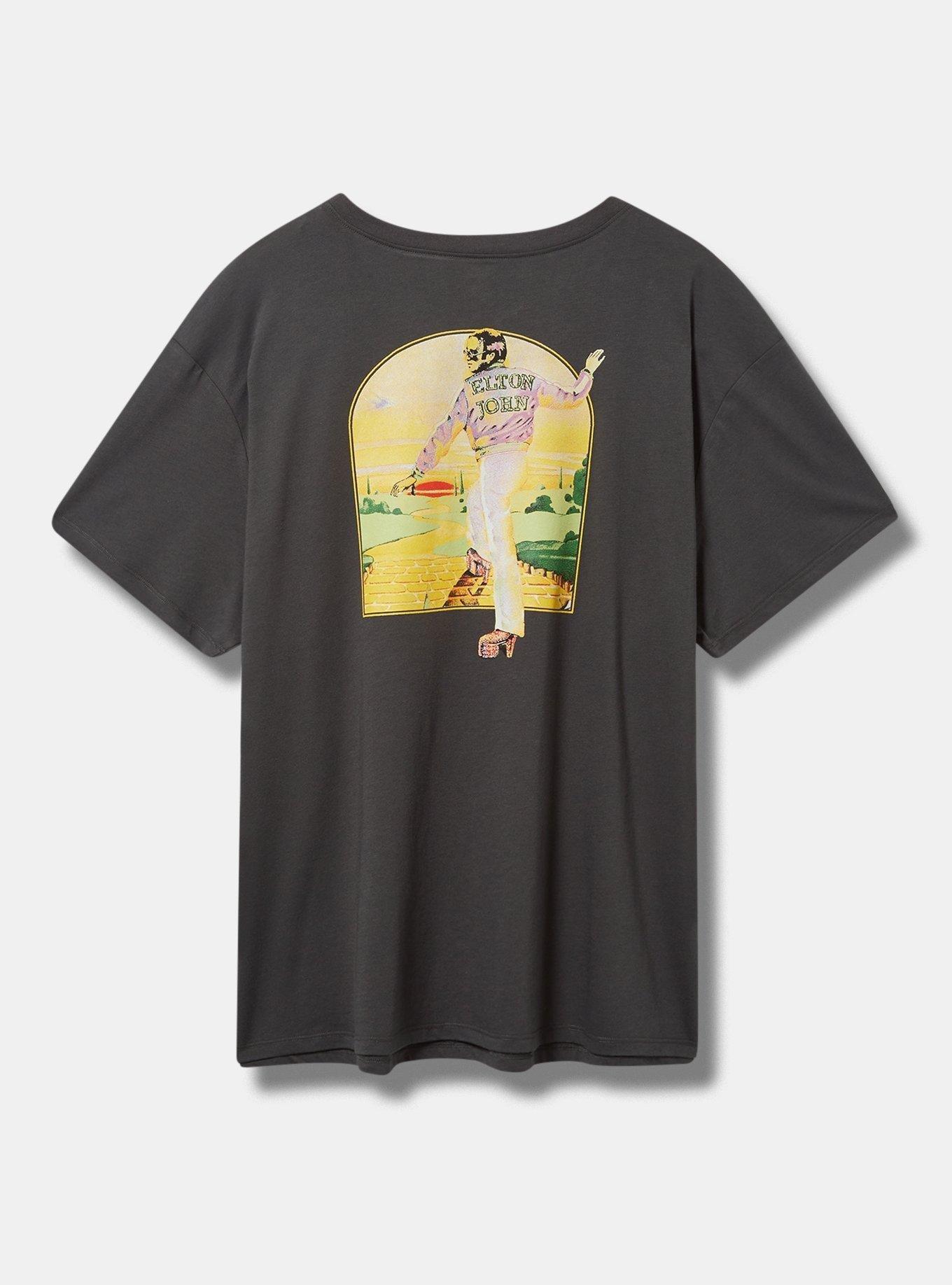 Elton John Relaxed Fit Cotton Crew Tee