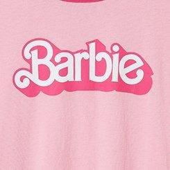 Barbie Classic Ringer Tee, PINK, swatch