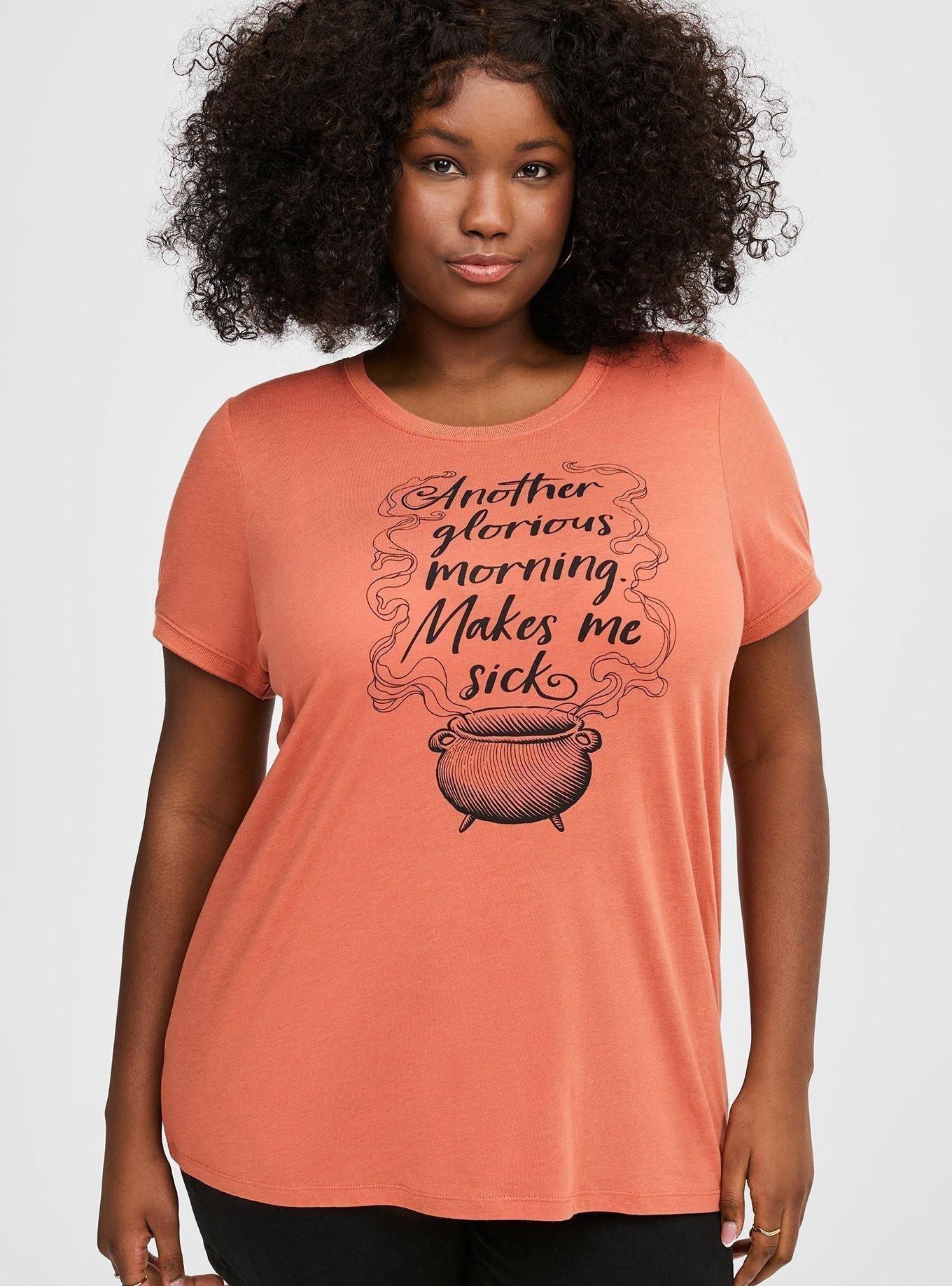 Disney Hocus Pocus Classic Fit Ringer Top