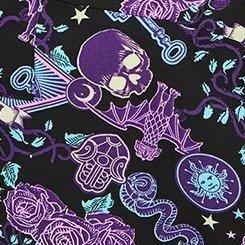 Disney Haunted Mansion Harper Blouse, MULTI PRINT, swatch