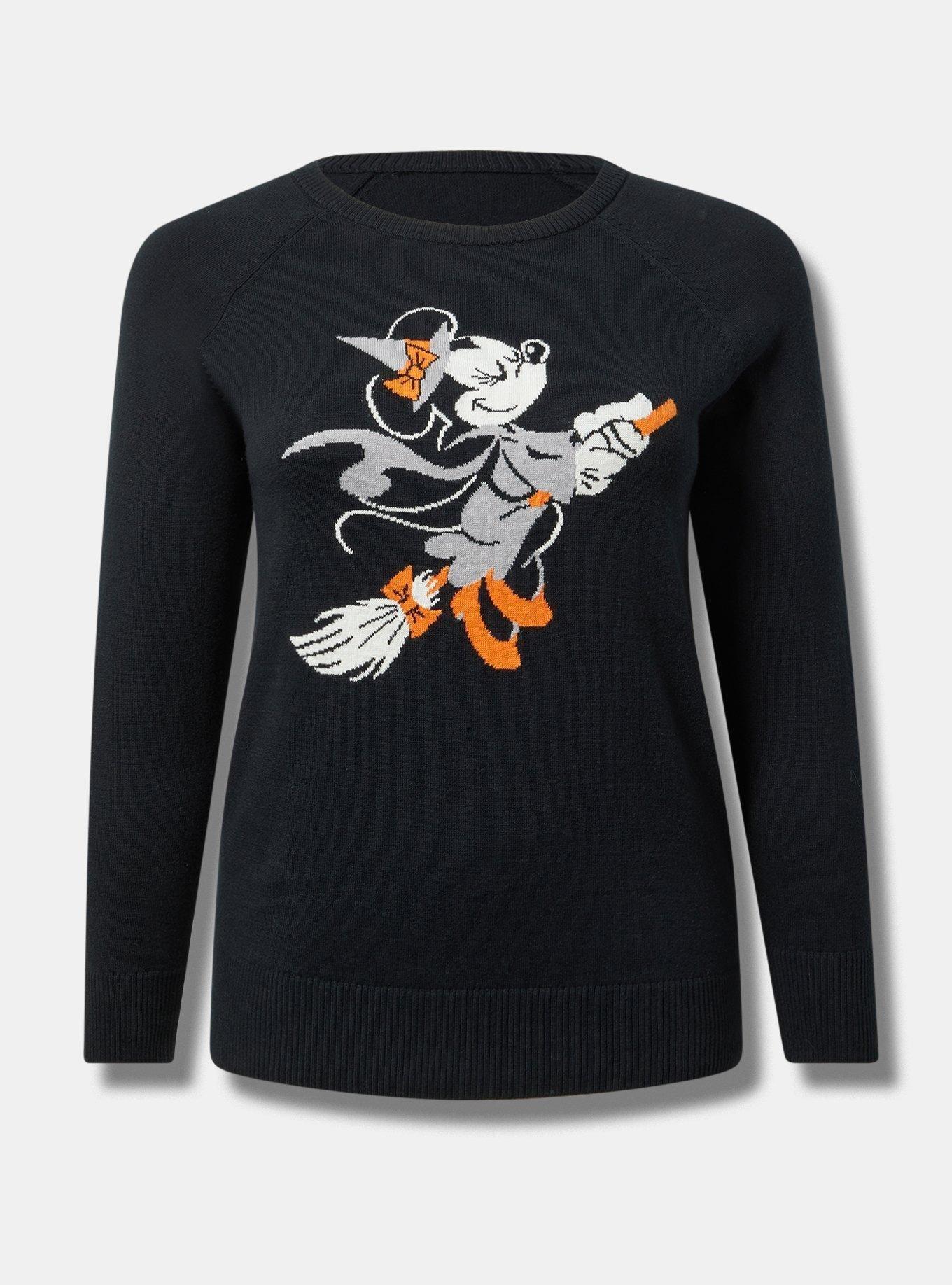 Disney Minnie Halloween Raglan Sweater