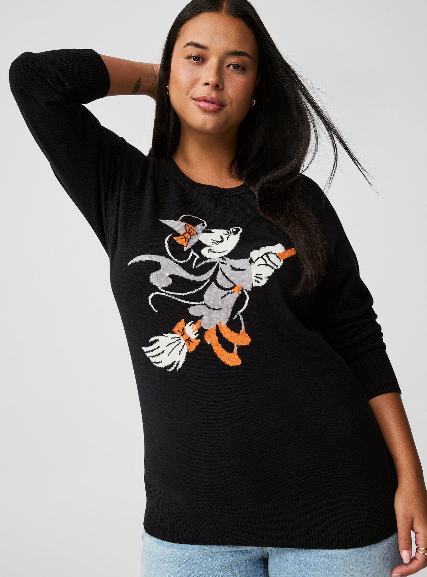 Disney Minnie Halloween Raglan Sweater