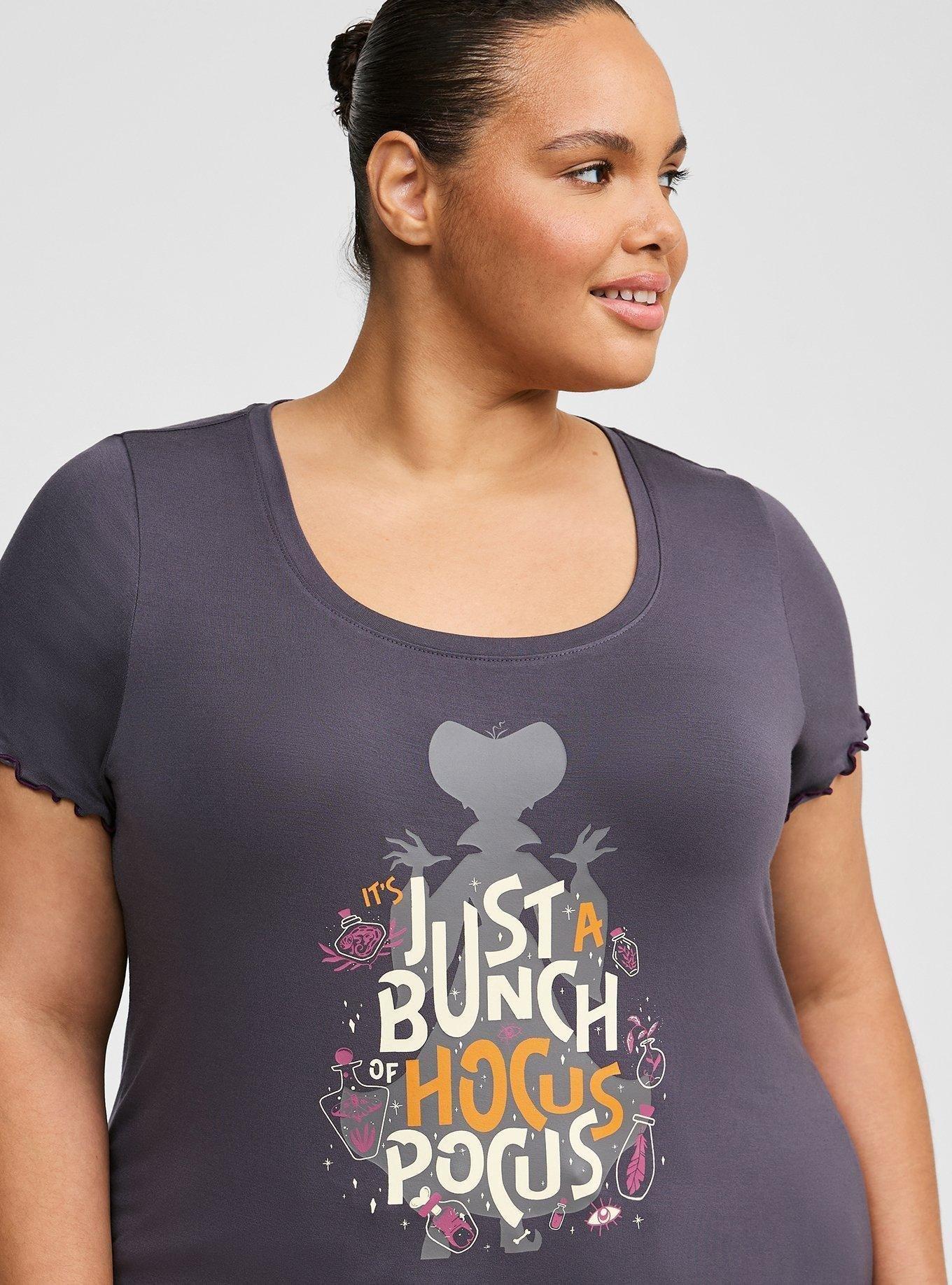 Disney Hocus Pocus Lettuce Edge Sleep Top, PERISCOPE, alternate