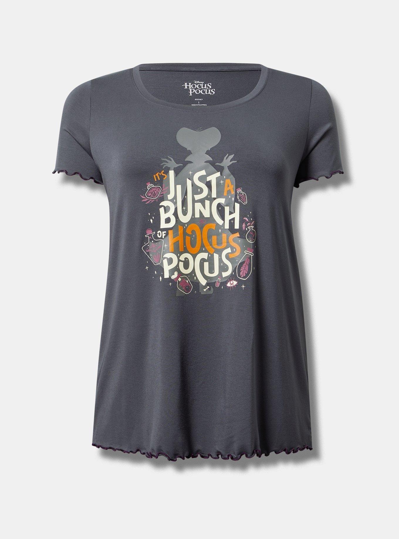 Disney Hocus Pocus Lettuce Edge Sleep Top