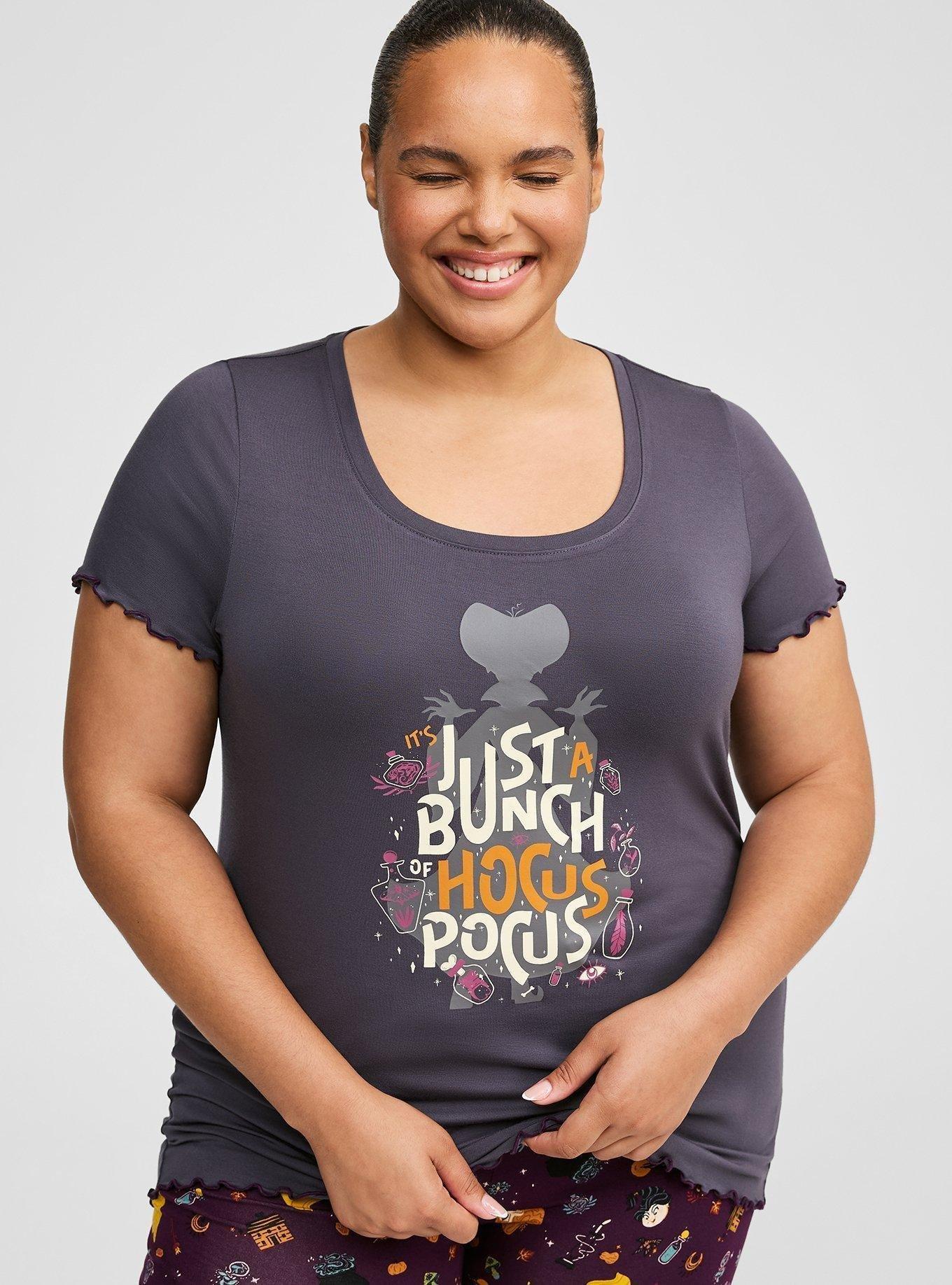 Disney Hocus Pocus Lettuce Edge Sleep Top