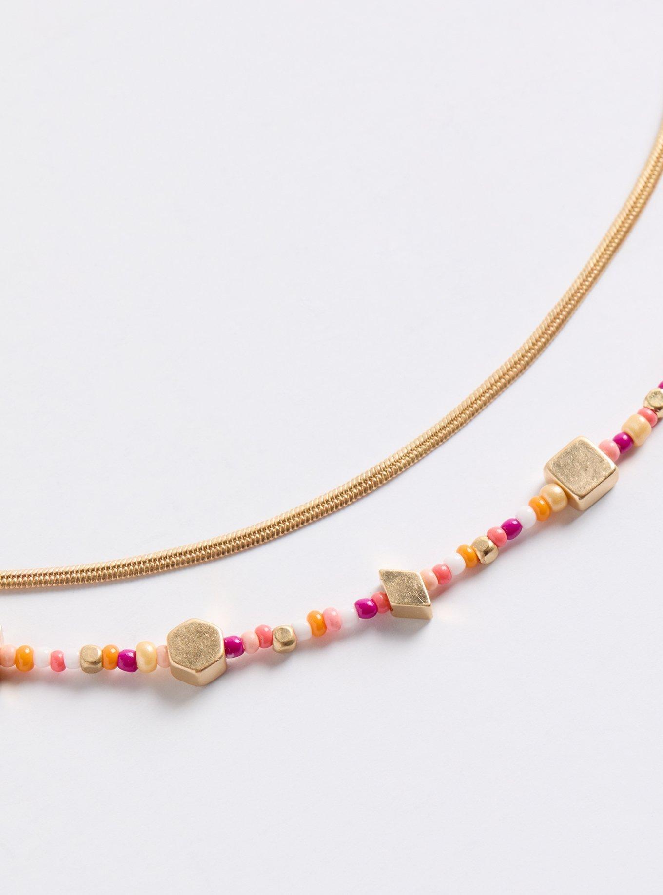 Beaded Layer Necklace