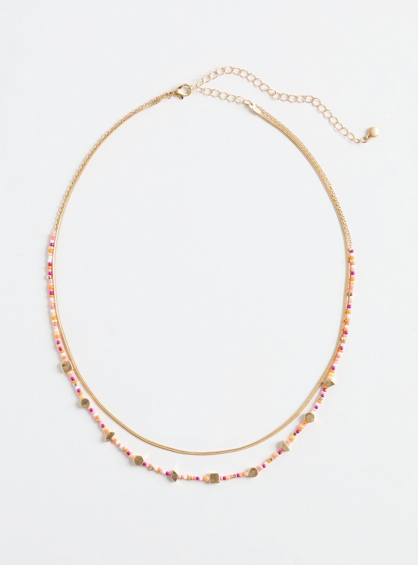 Beaded Layer Necklace