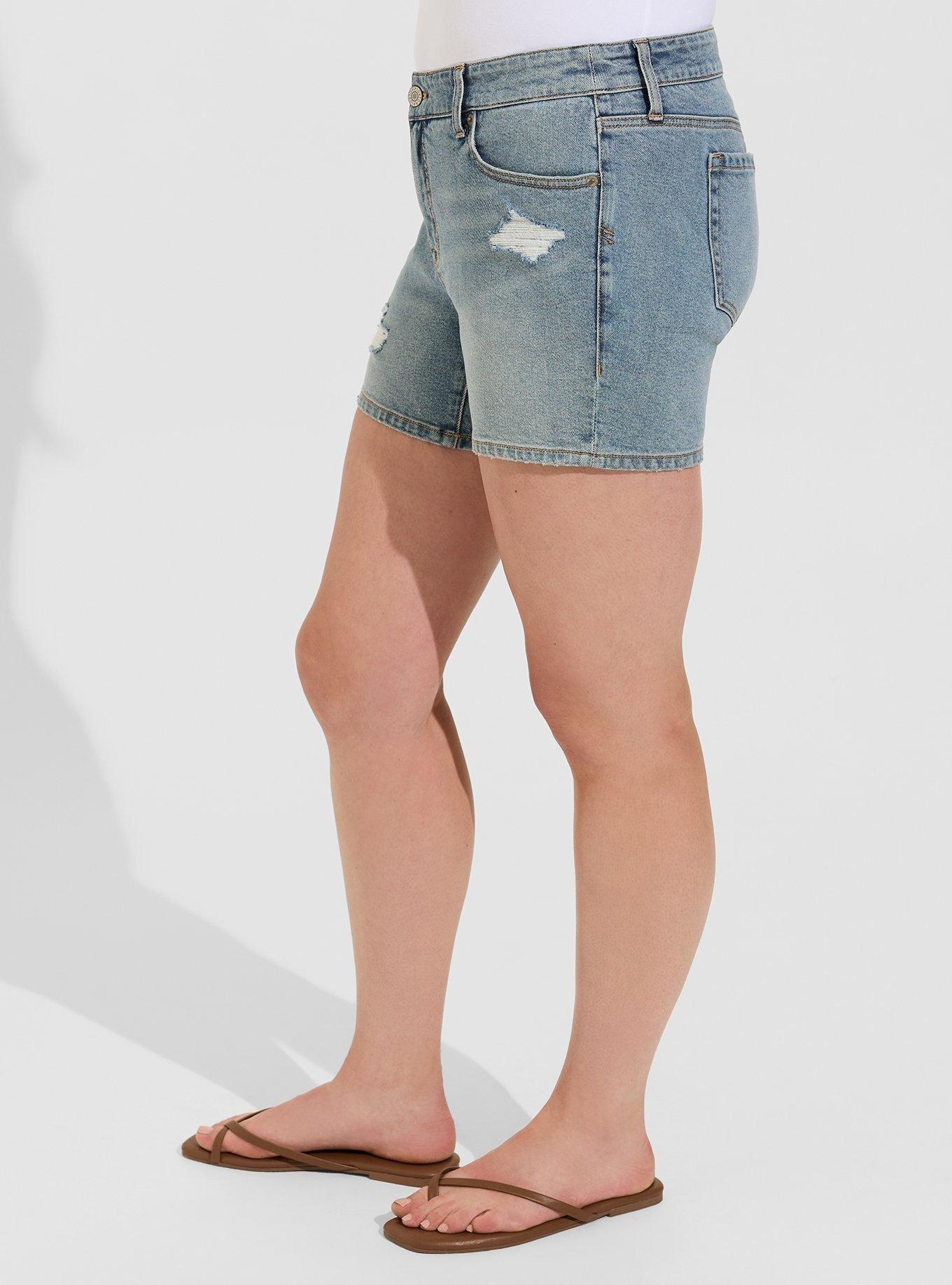 5" Perfect Classic Denim Mid-Rise Short