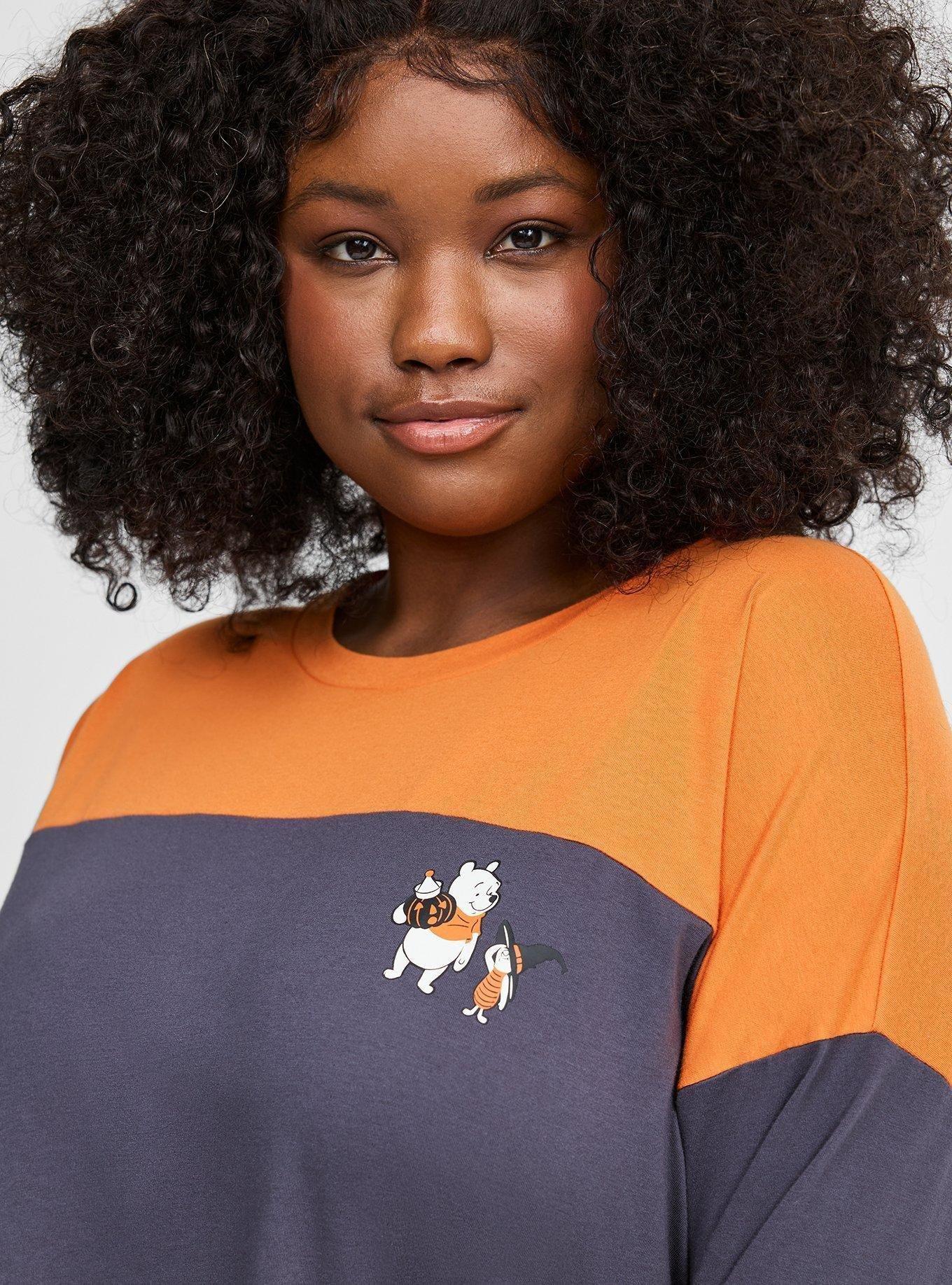 Disney Winnie The Pooh Classic Fit Varsity Top