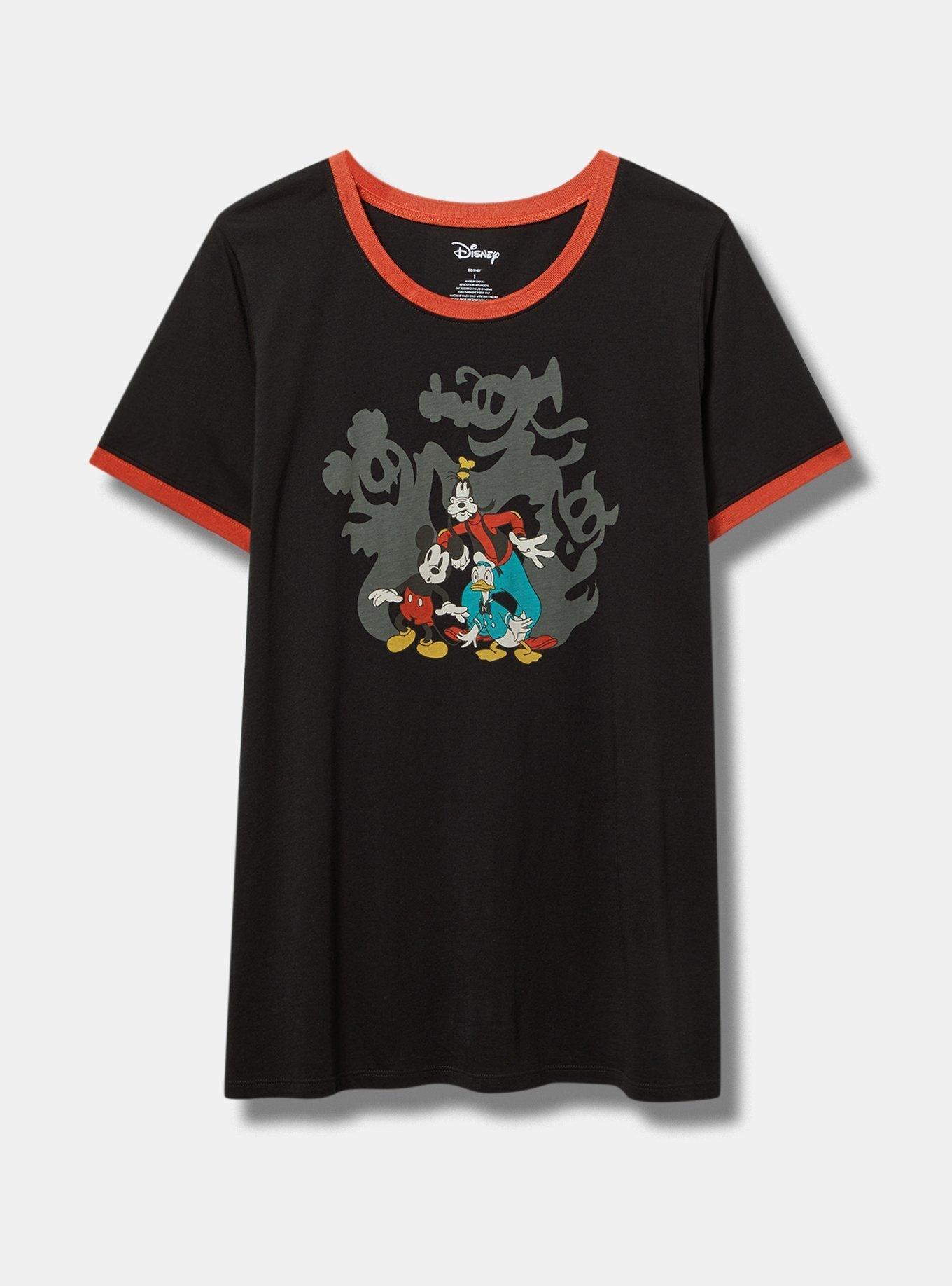 Disney Mickey Friends Halloween Ringer Top