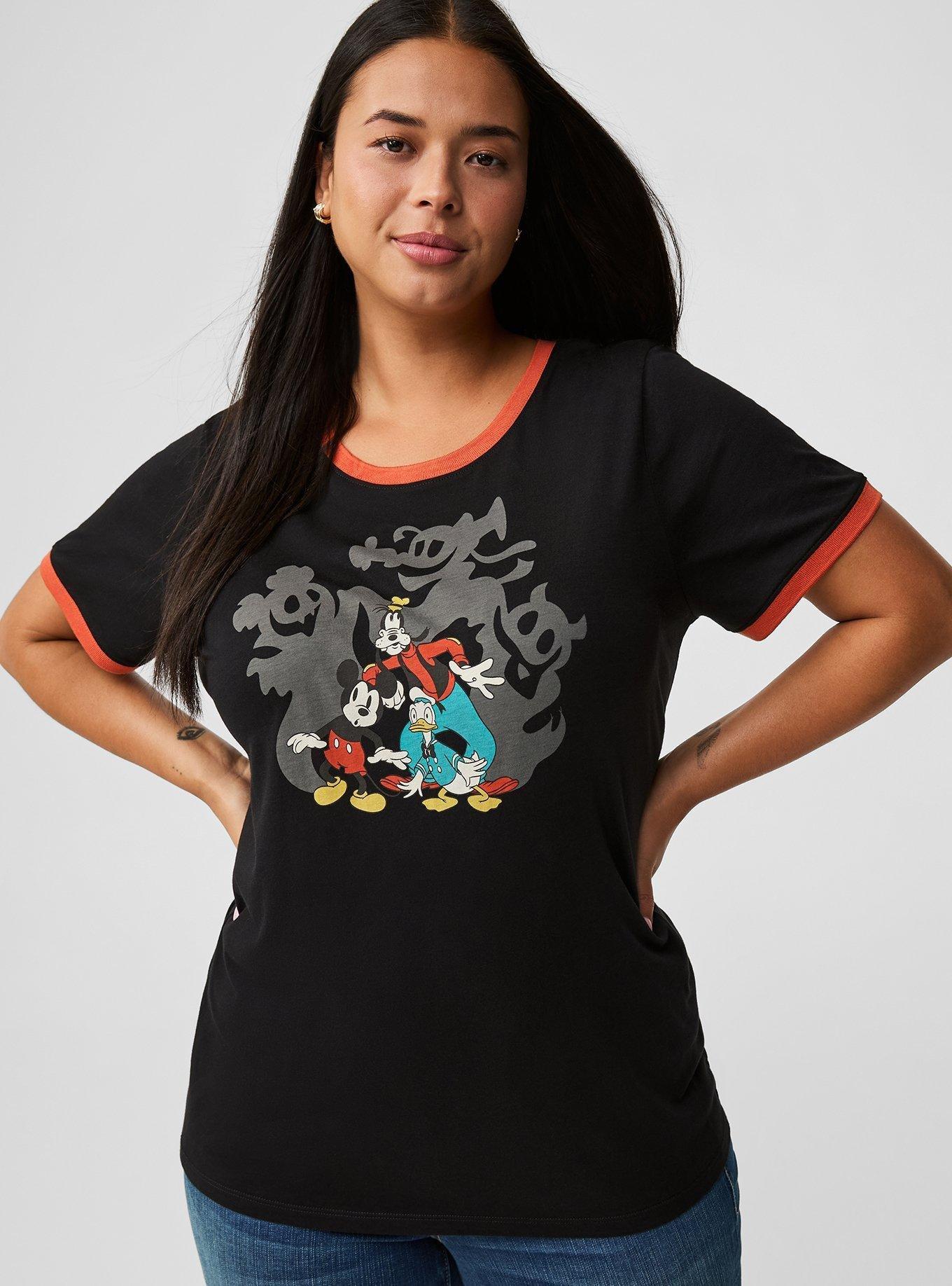 Disney Mickey Friends Halloween Ringer Top