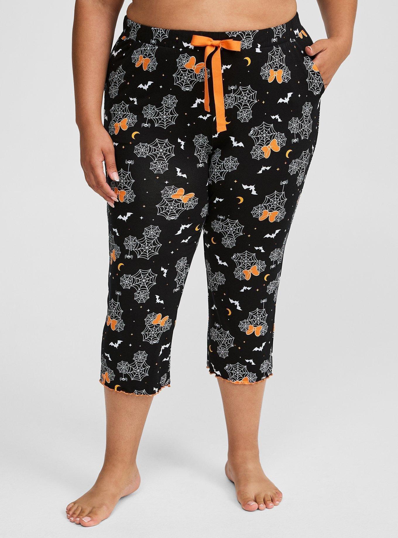 Disney Minnie Halloween Lettuce Hem Sleep Pant, MULTI PRINT, alternate