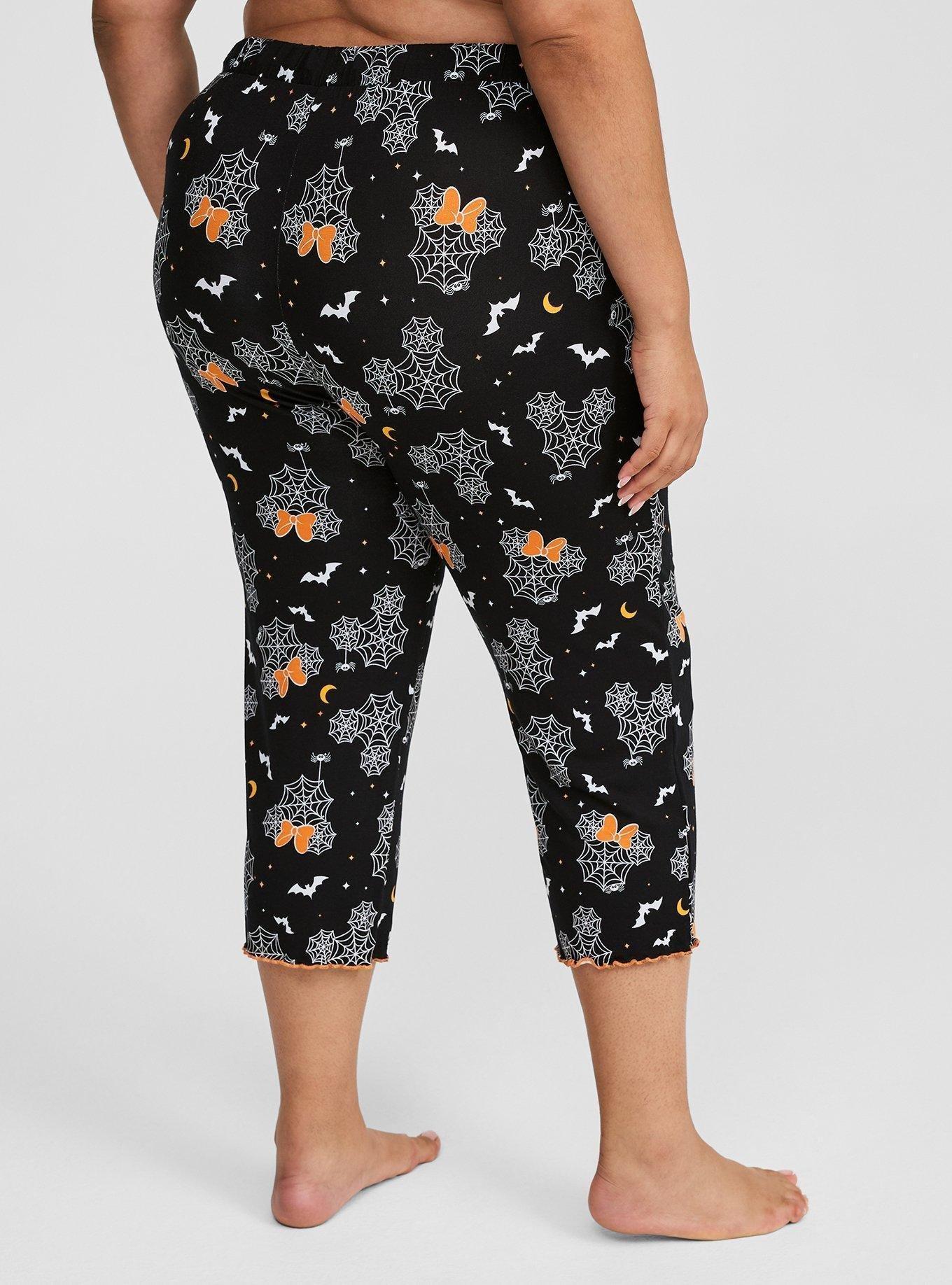 Disney Minnie Halloween Lettuce Hem Sleep Pant, MULTI PRINT, alternate