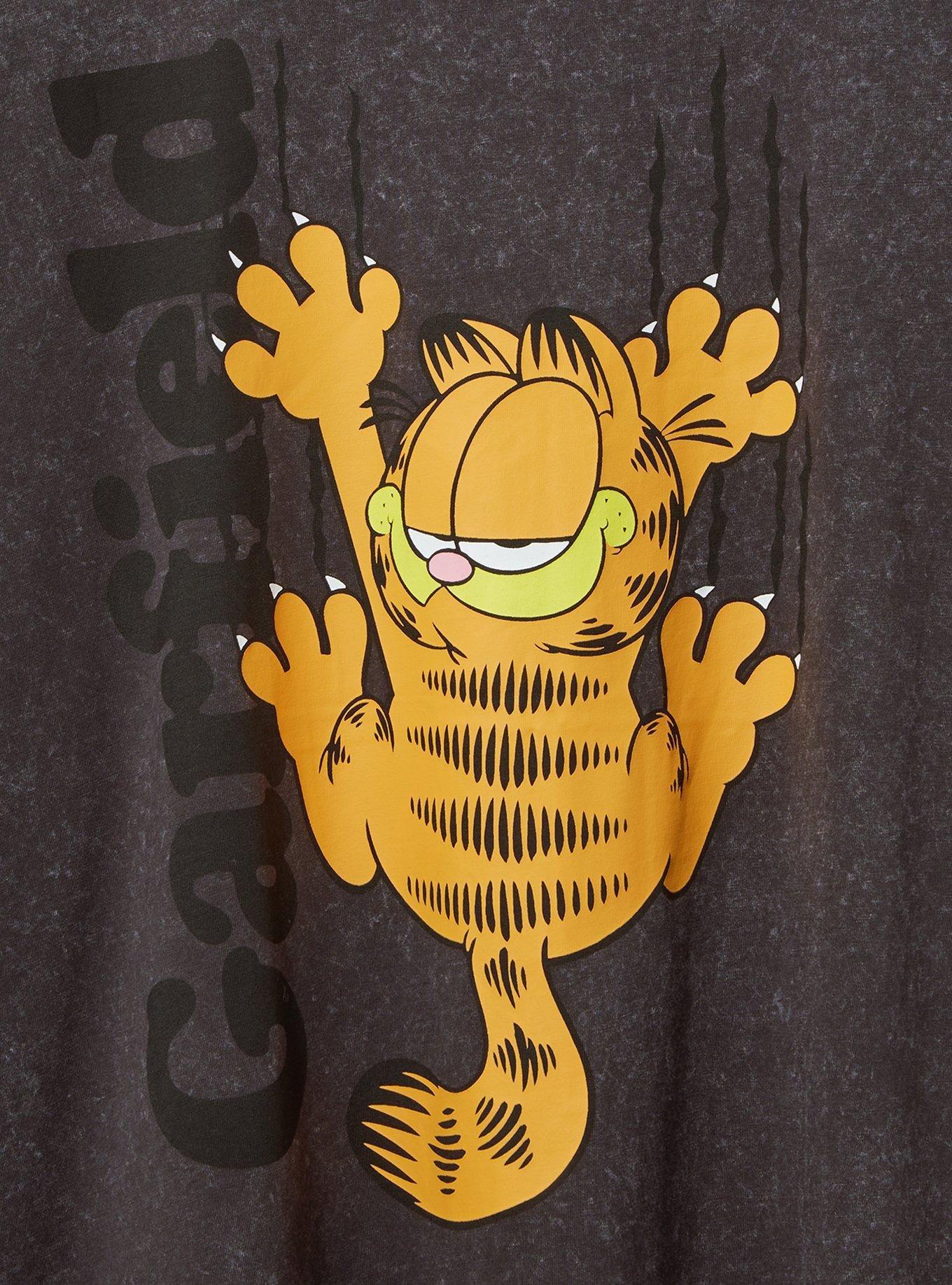 Garfield Relaxed Fit Cotton Crew Tee