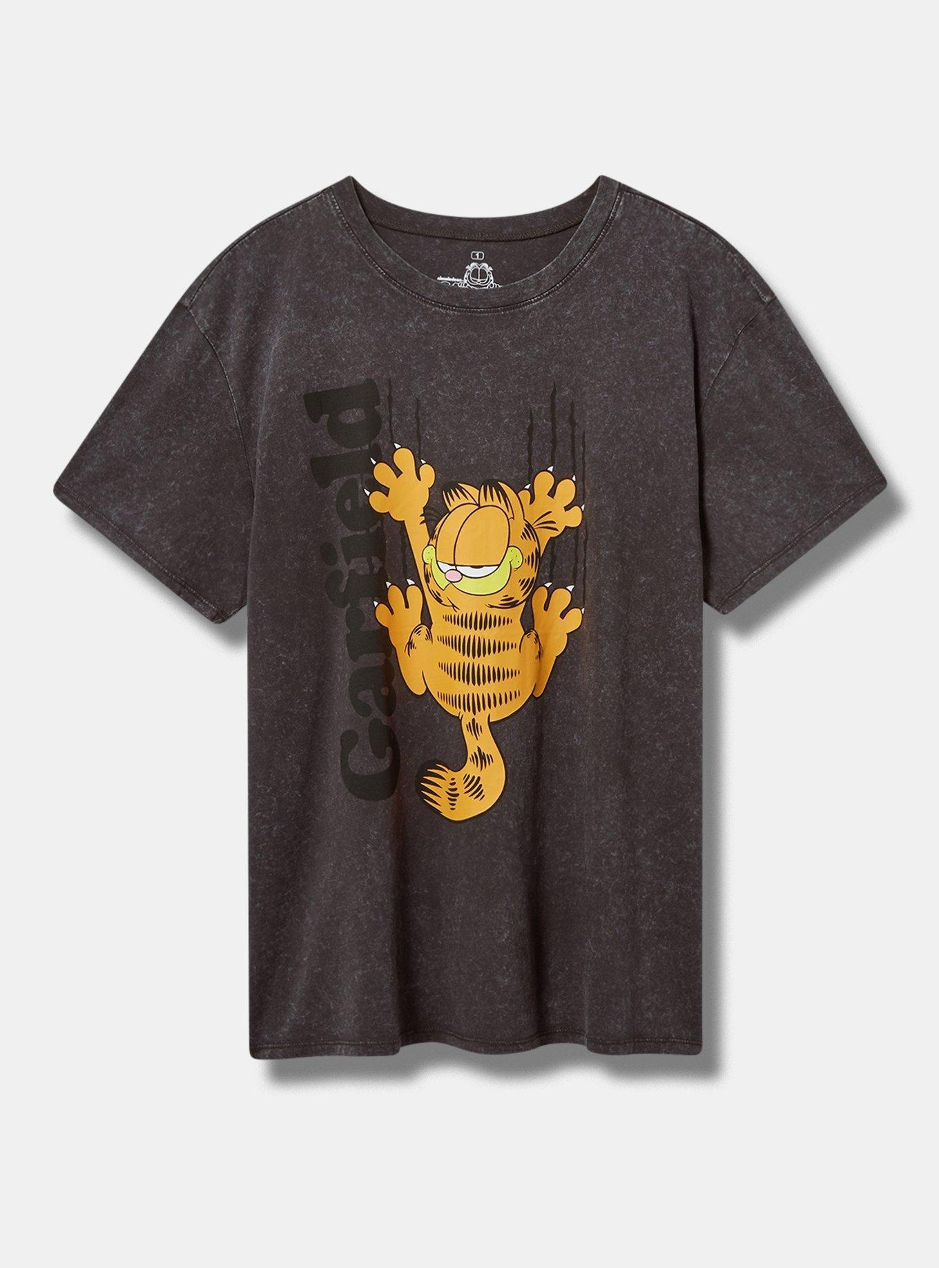 Garfield Relaxed Fit Cotton Crew Tee